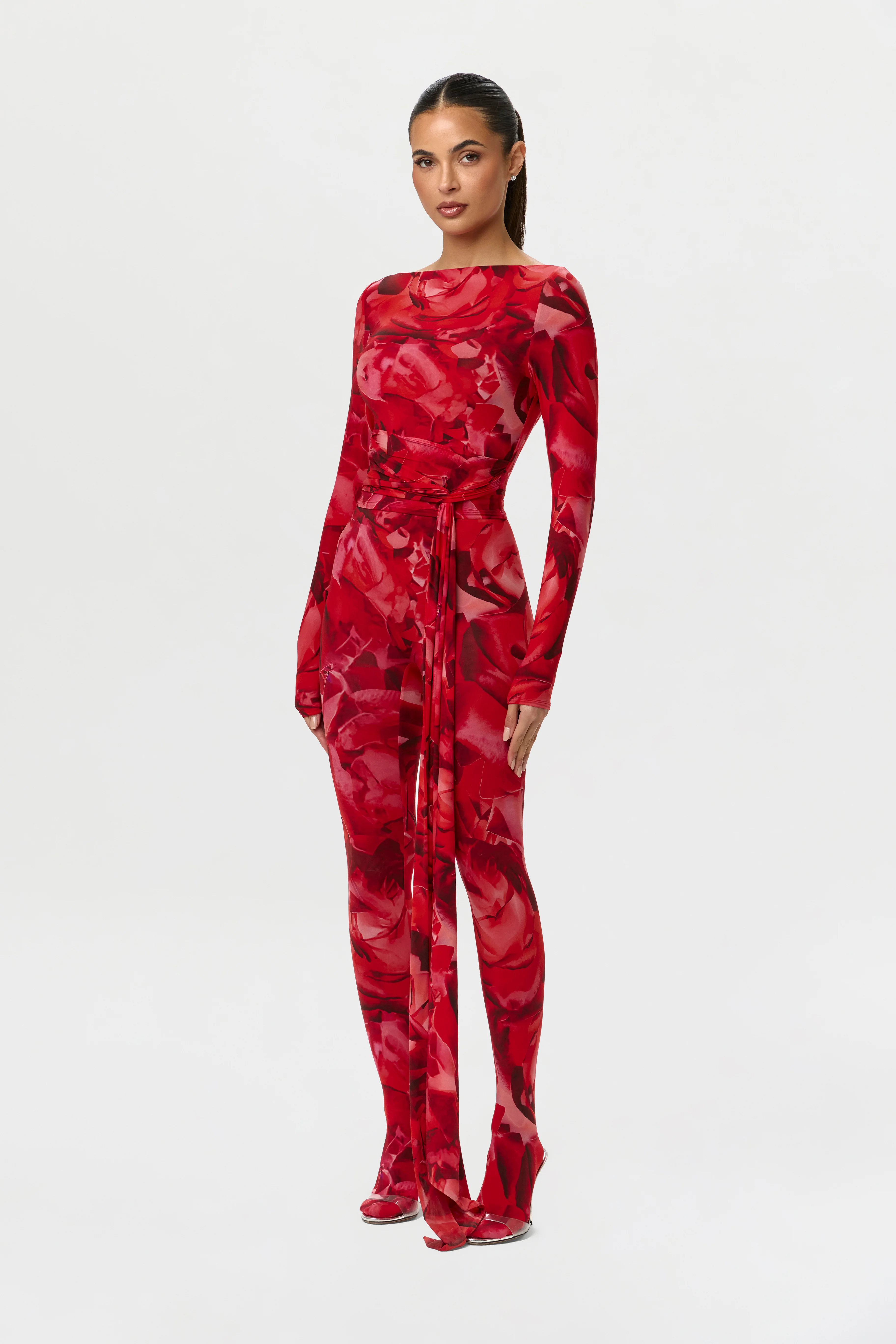 Bare Body Print Closed Toe Leggings - Image 4