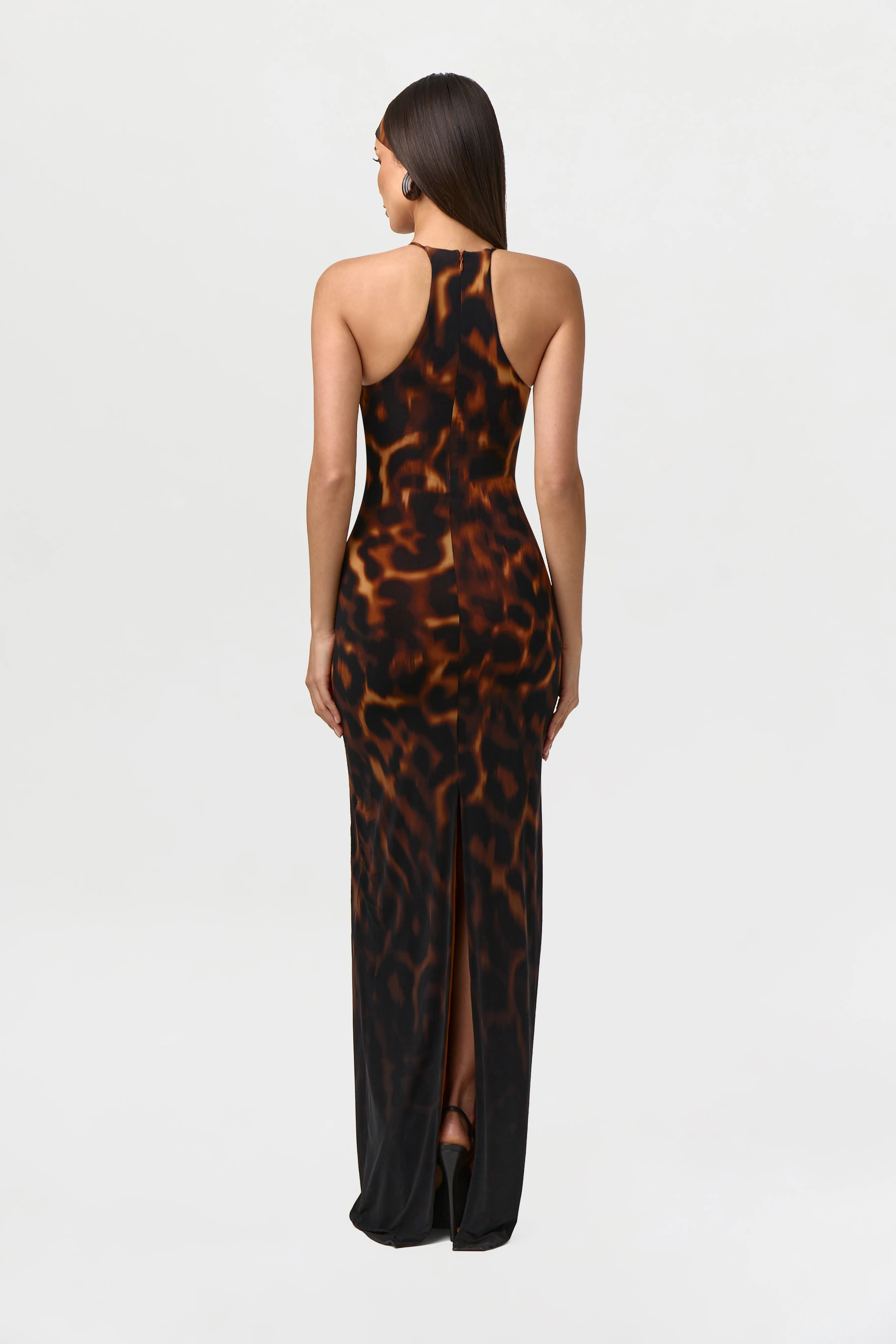 Bare Body Ombré Tortoise Maxi Dress - Image 4