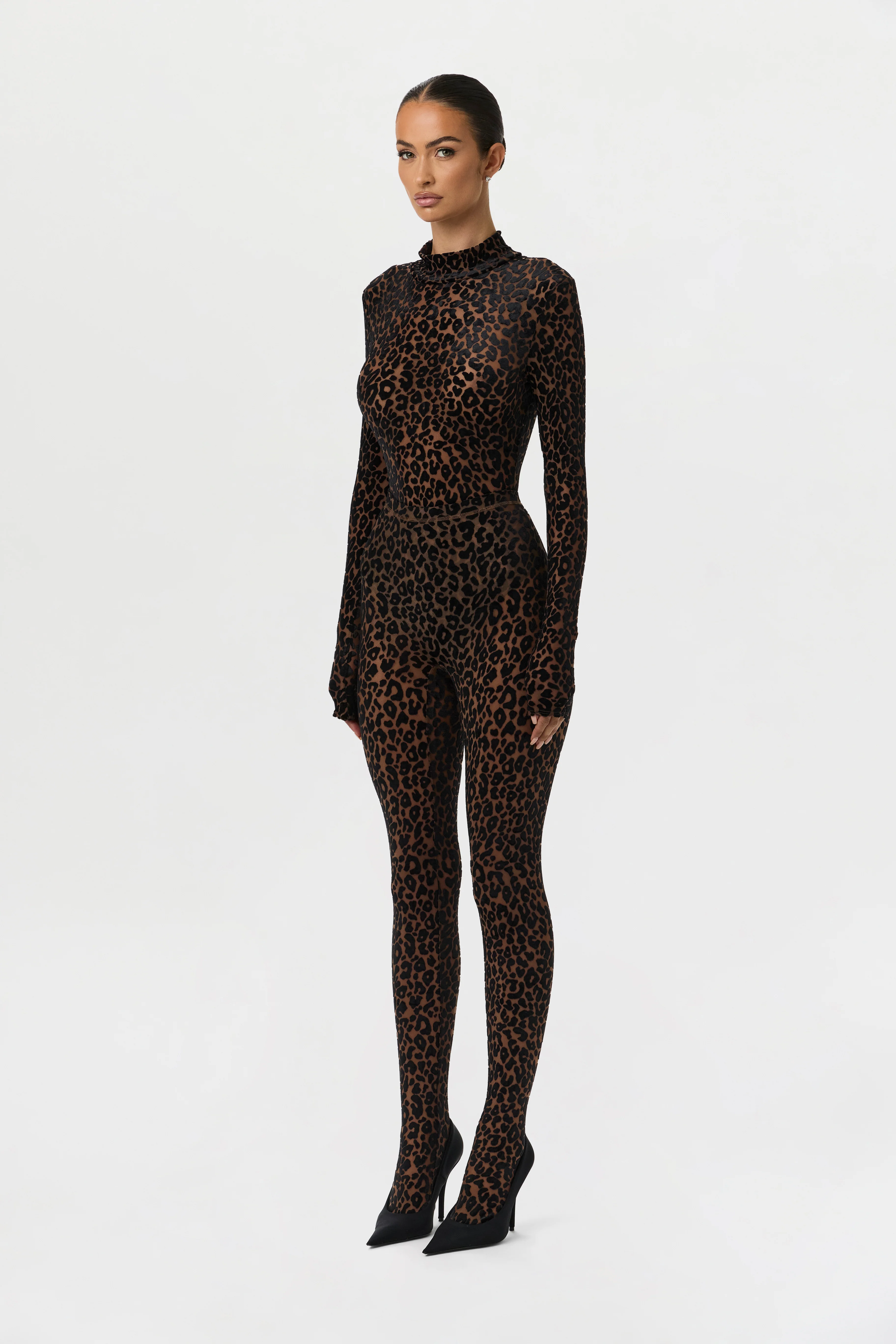 Burnout Closed Toe Legging Petite - Image 2