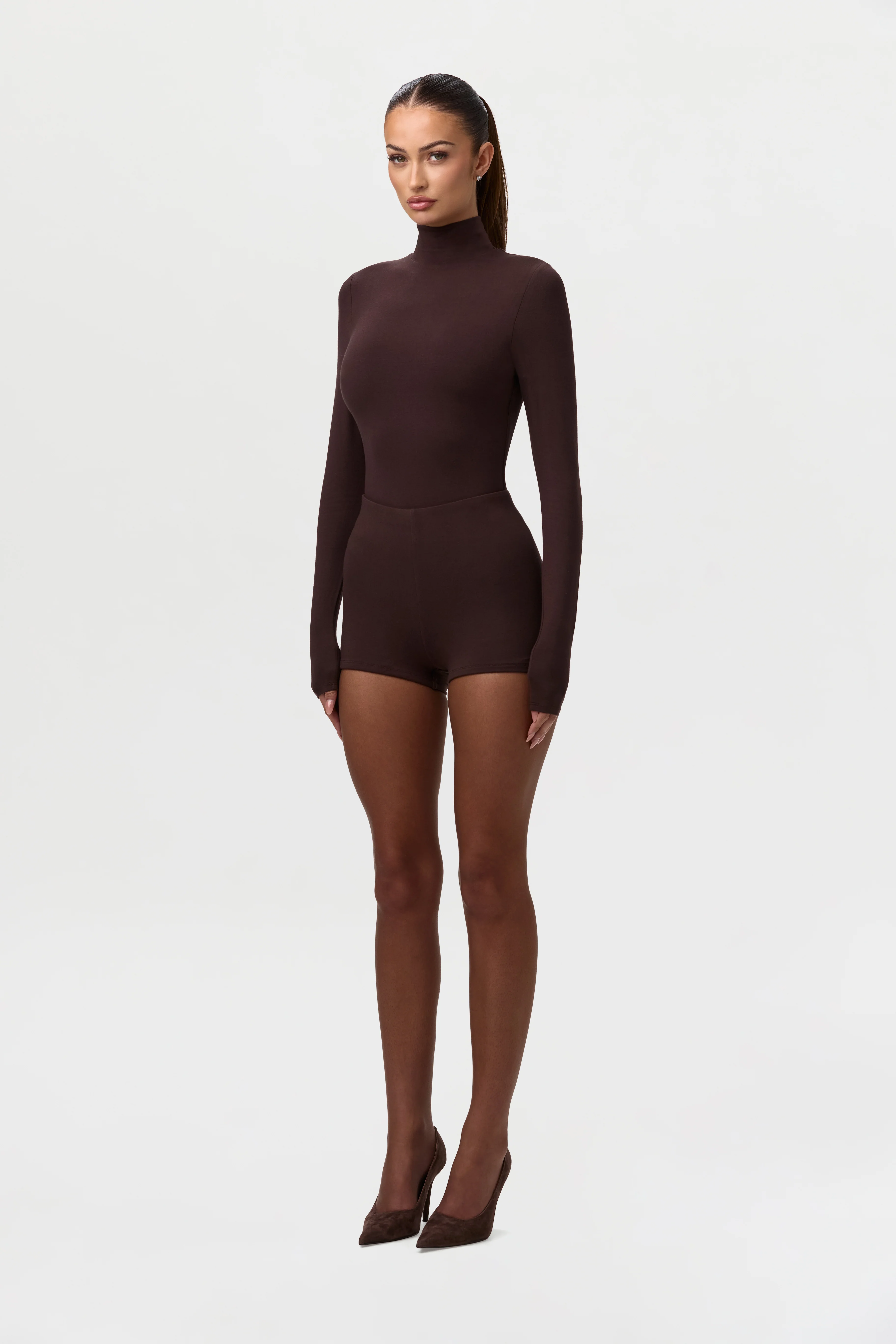 Butter Turtleneck Contour Bodysuit - Image 24