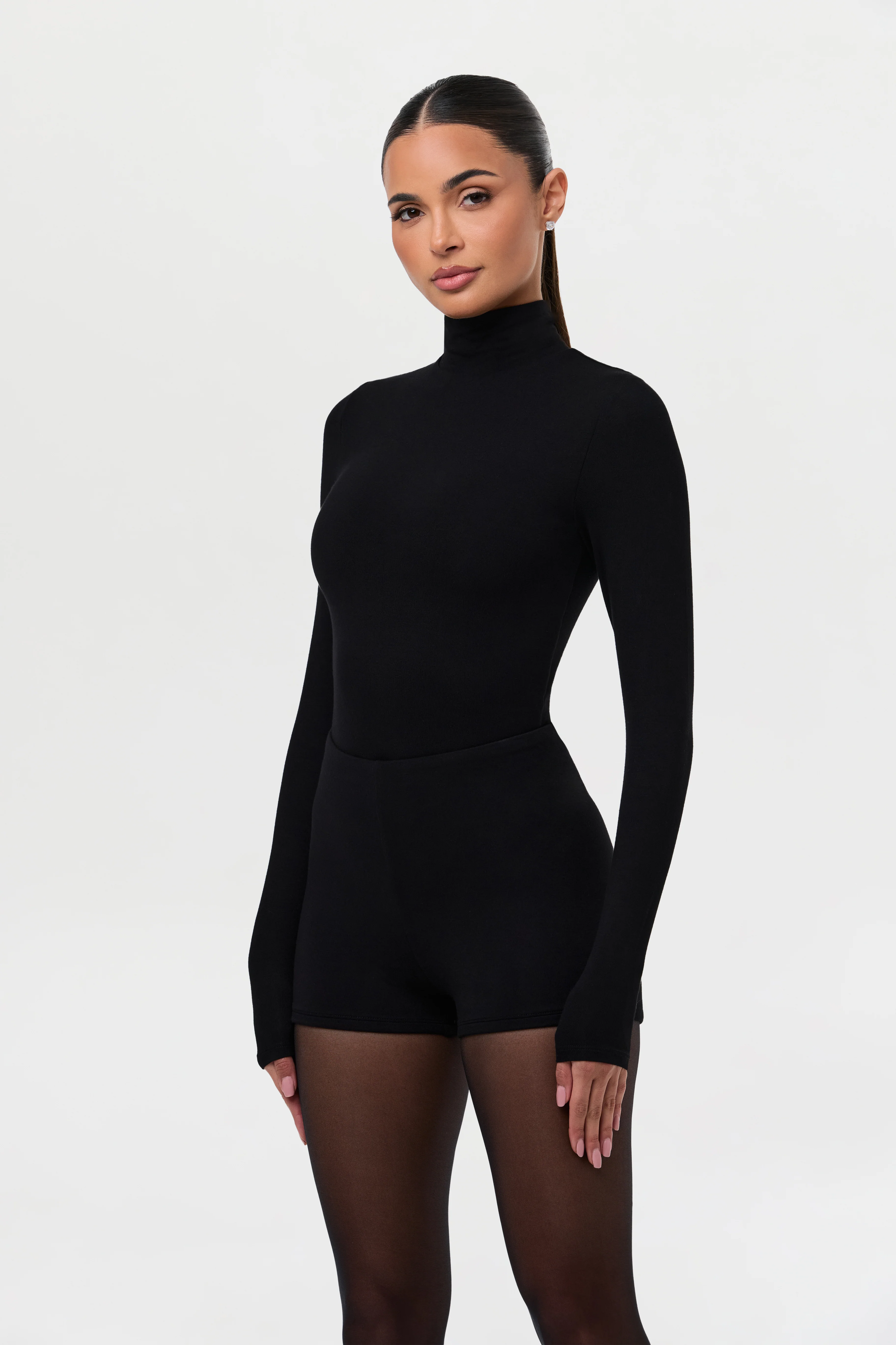 Butter Turtleneck Contour Bodysuit - Image 27