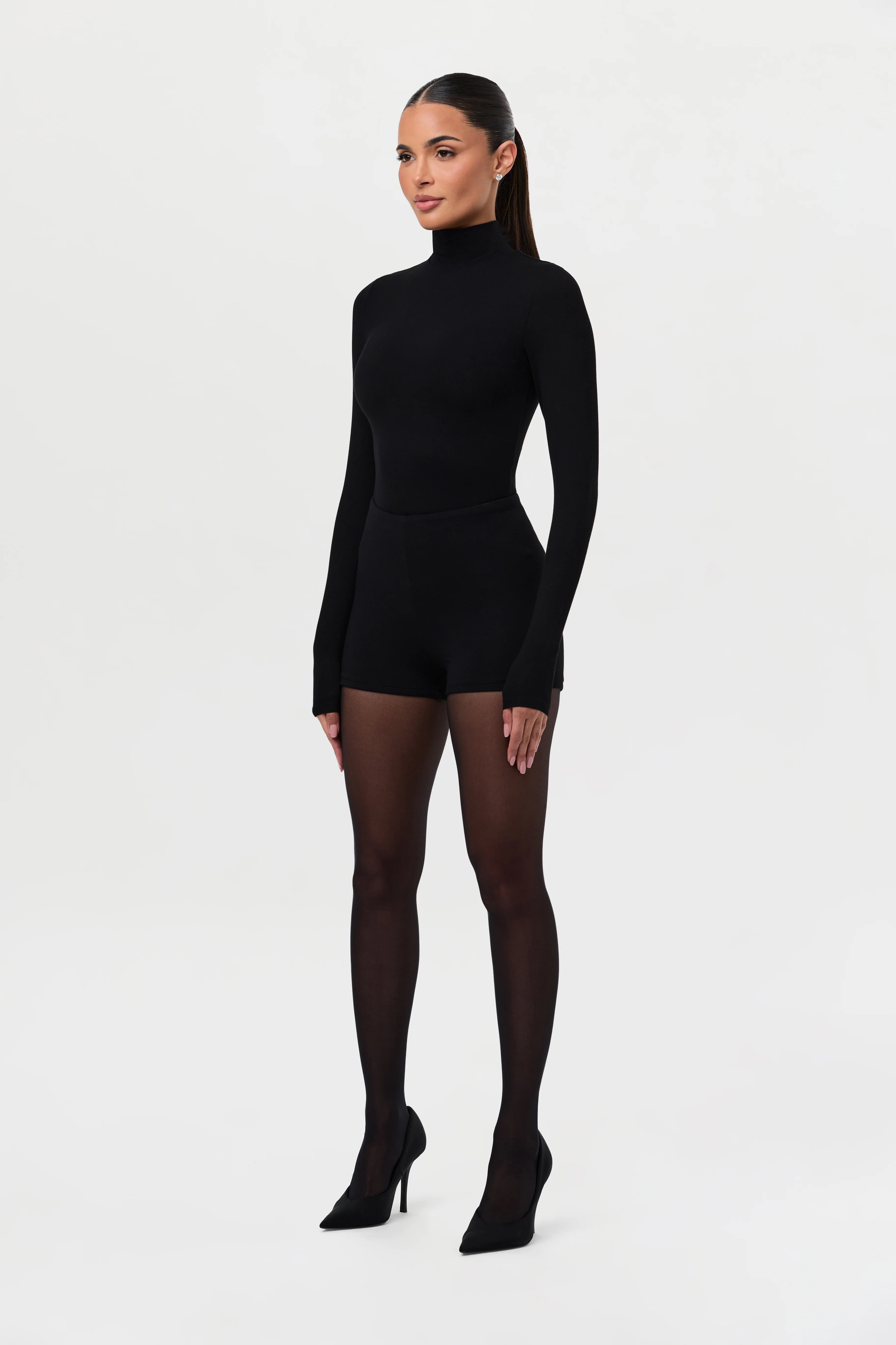 Butter Turtleneck Contour Bodysuit - Image 29