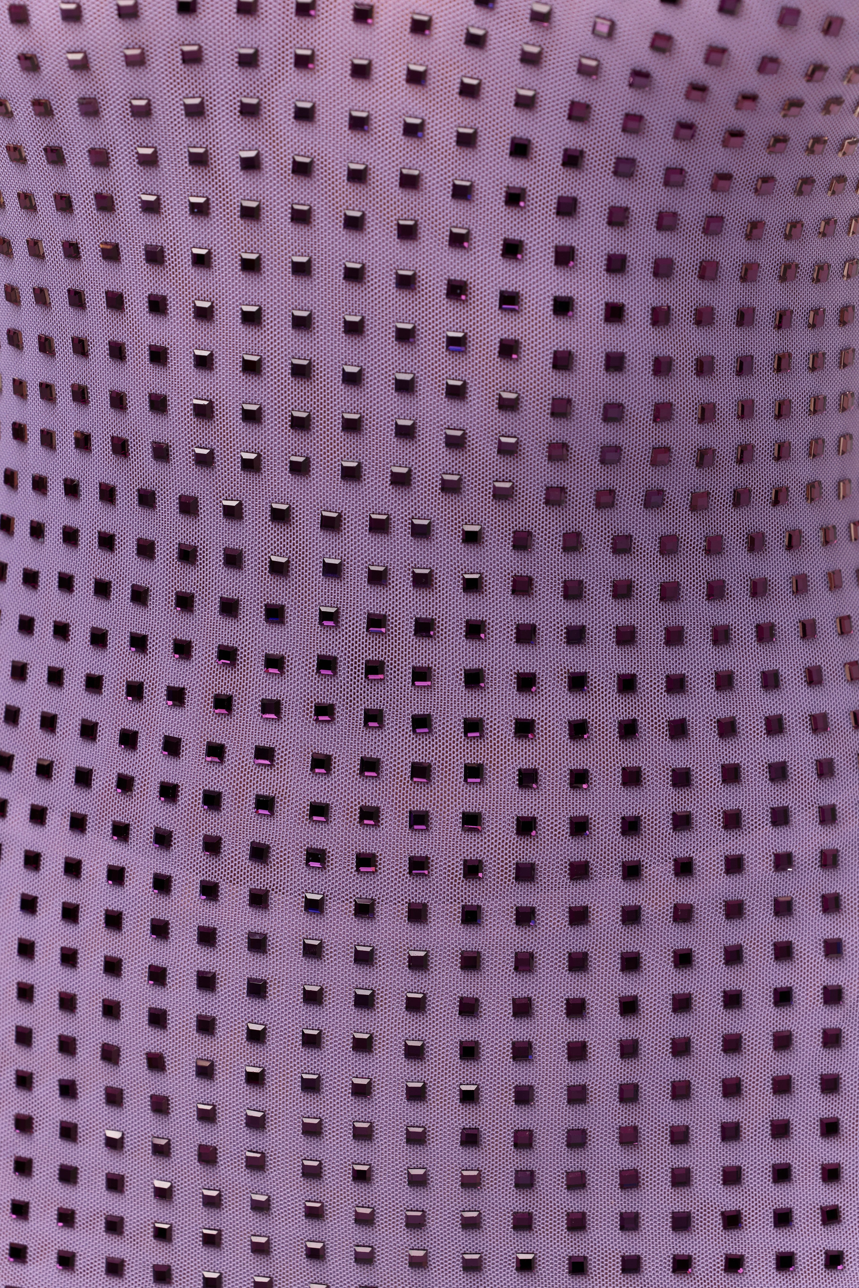 Crystal V-Neck Mini Dress - Image 3
