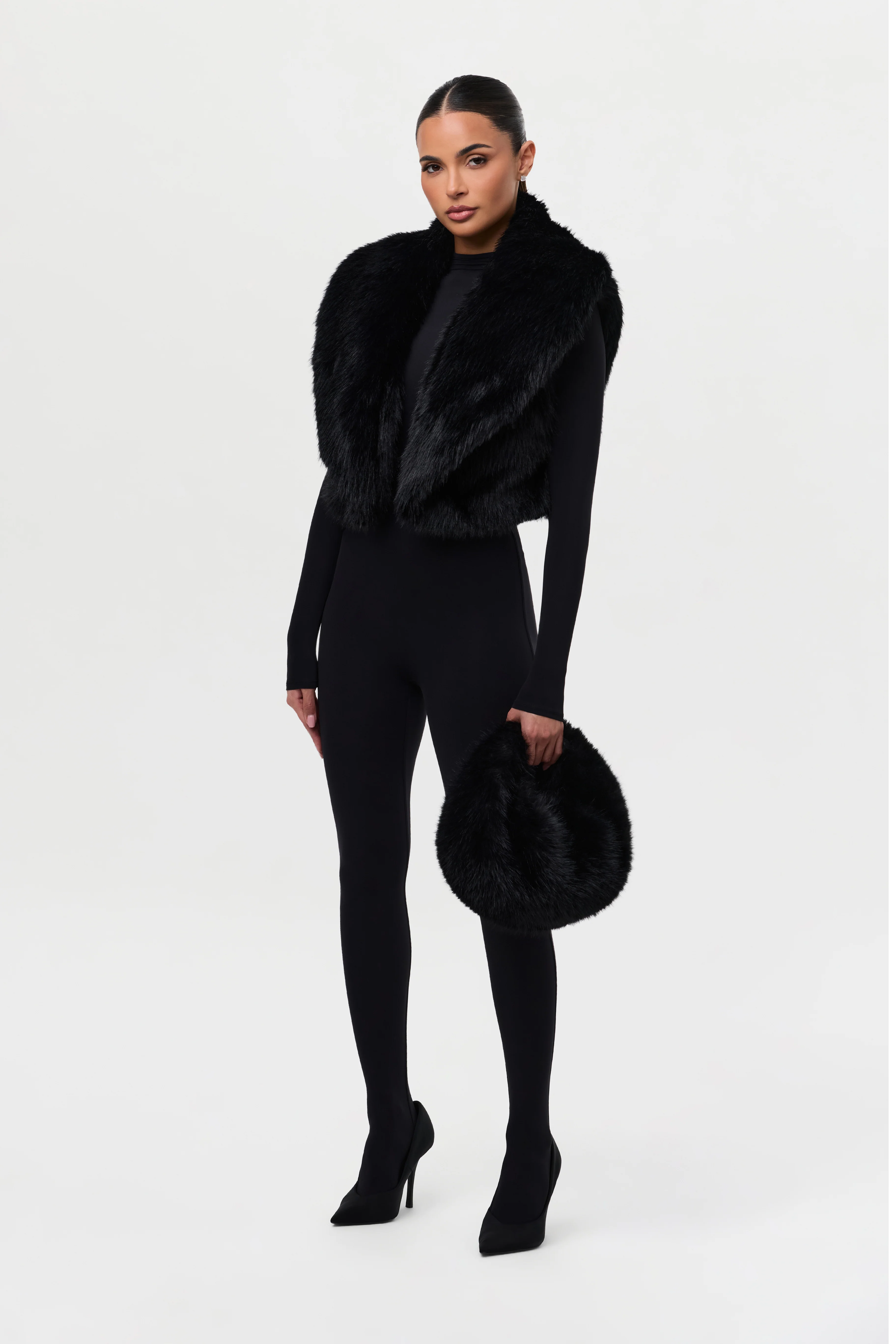 Faux Fur Plush Vest - Image 10