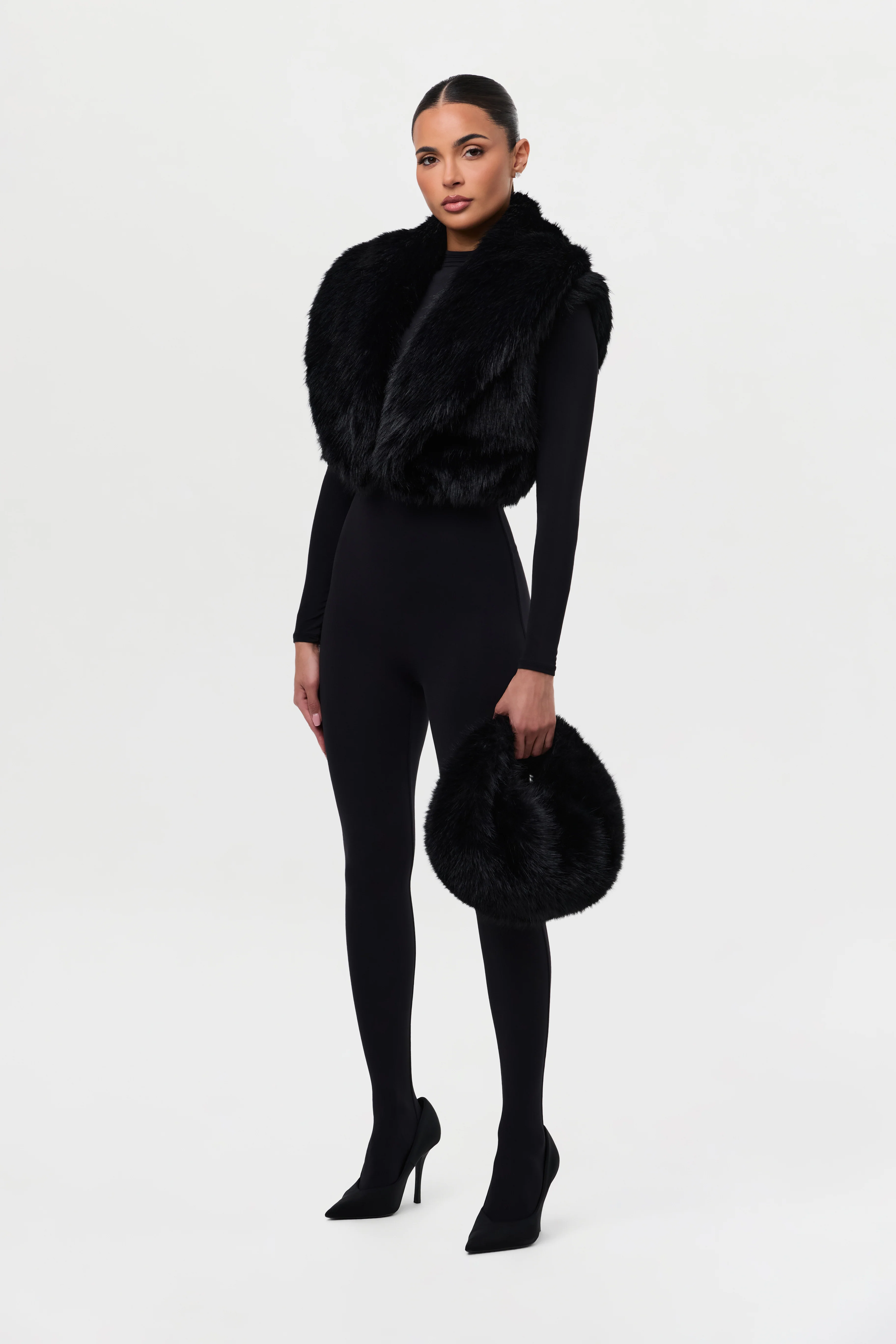 Faux Fur Plush Vest - Image 12