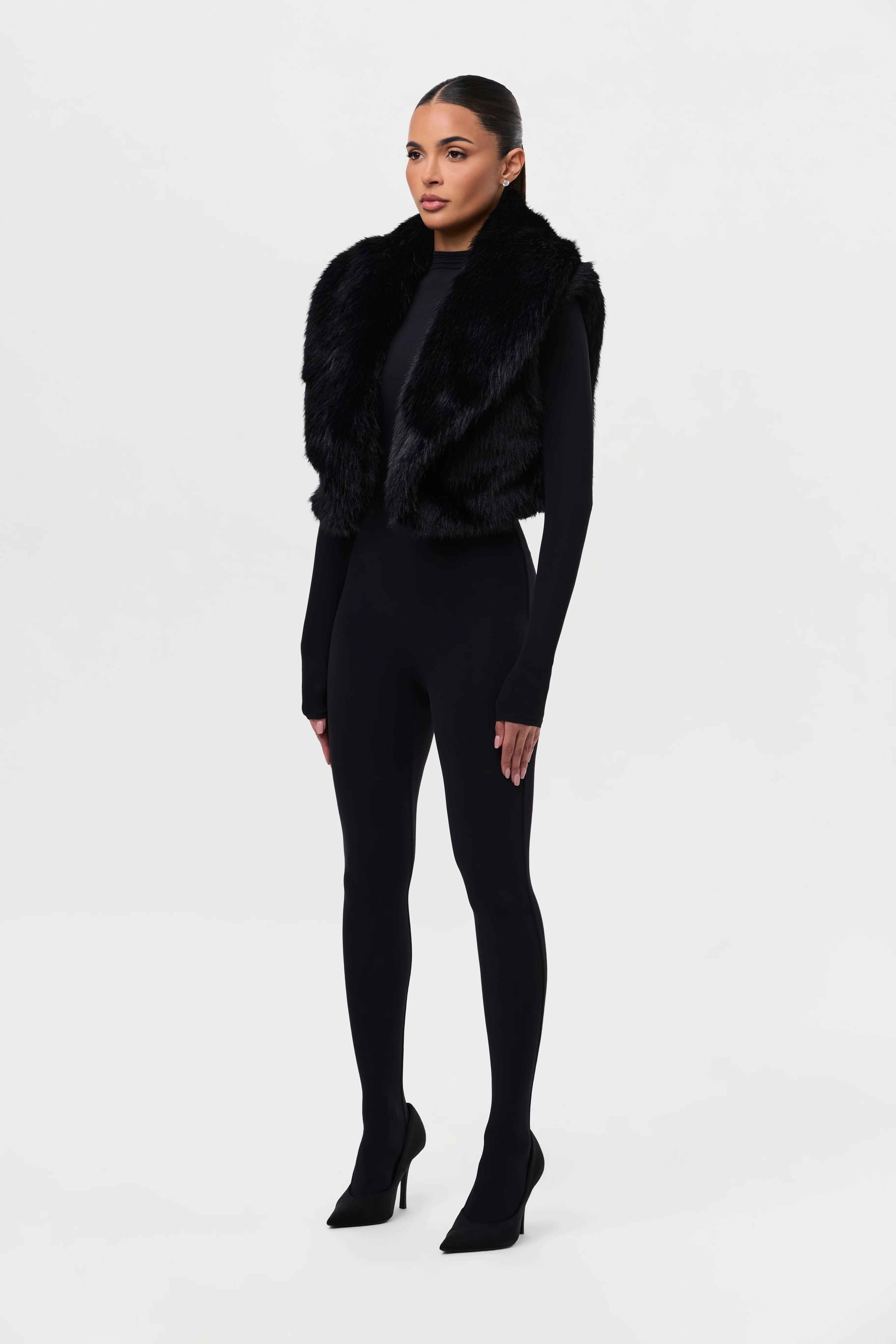 Faux Fur Plush Vest - Image 14