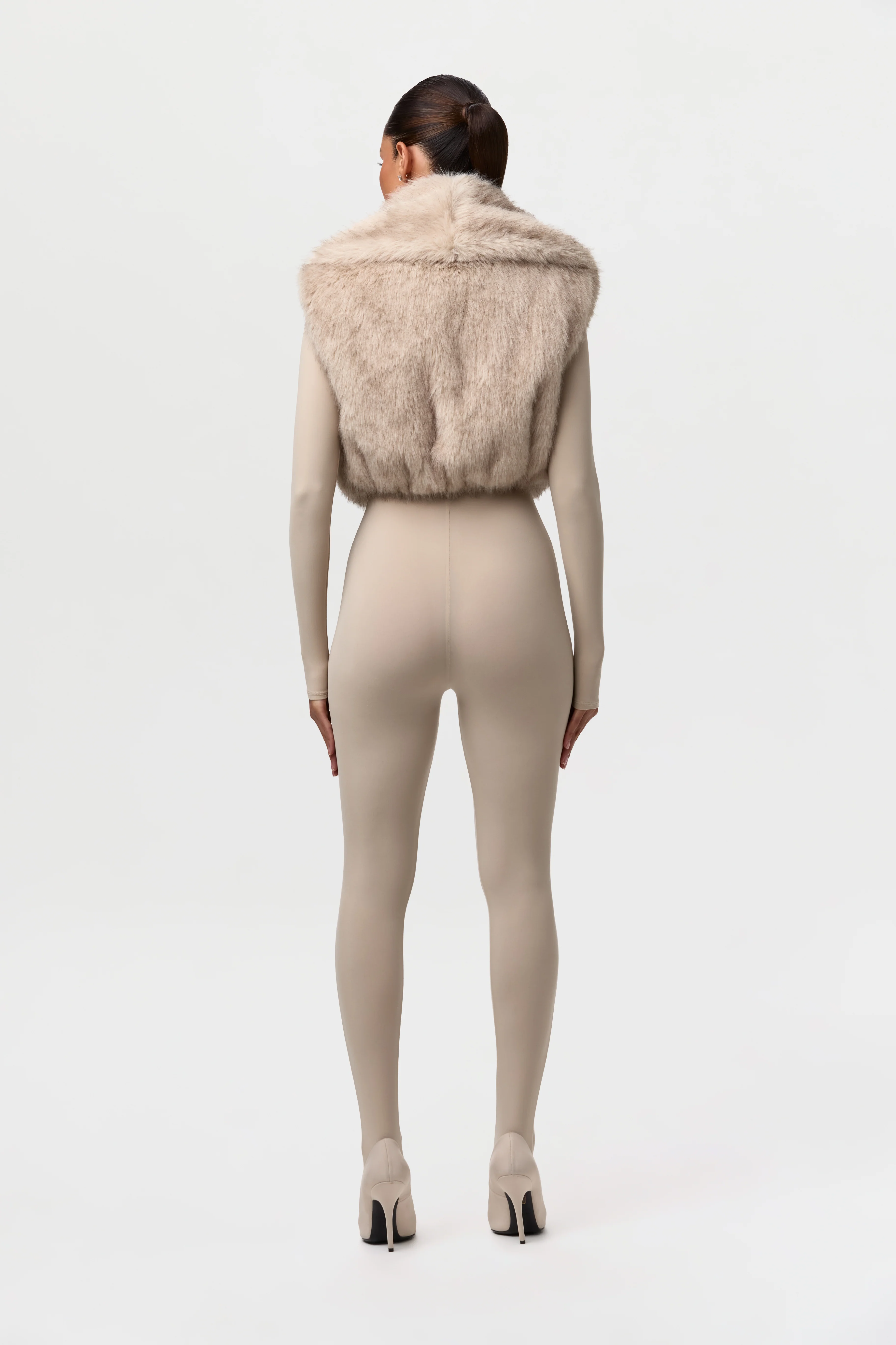 Faux Fur Plush Vest - Image 7