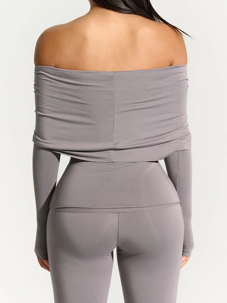 Smooth Off-The-Shoulder Top - Image 12