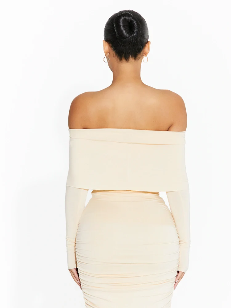 Smooth Off-The-Shoulder Top - Image 17
