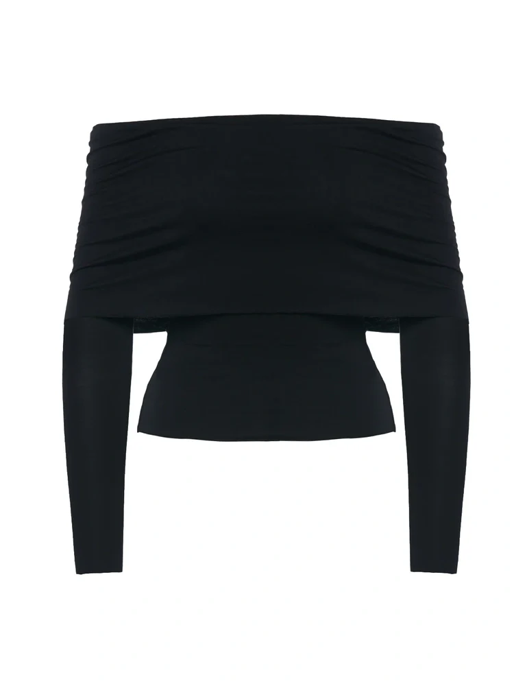 Smooth Off-The-Shoulder Top - Image 4