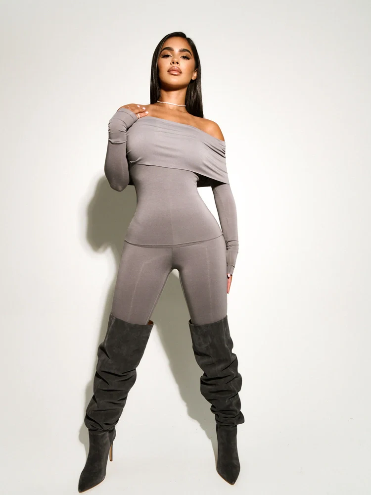 Smooth Off-The-Shoulder Top - Image 6