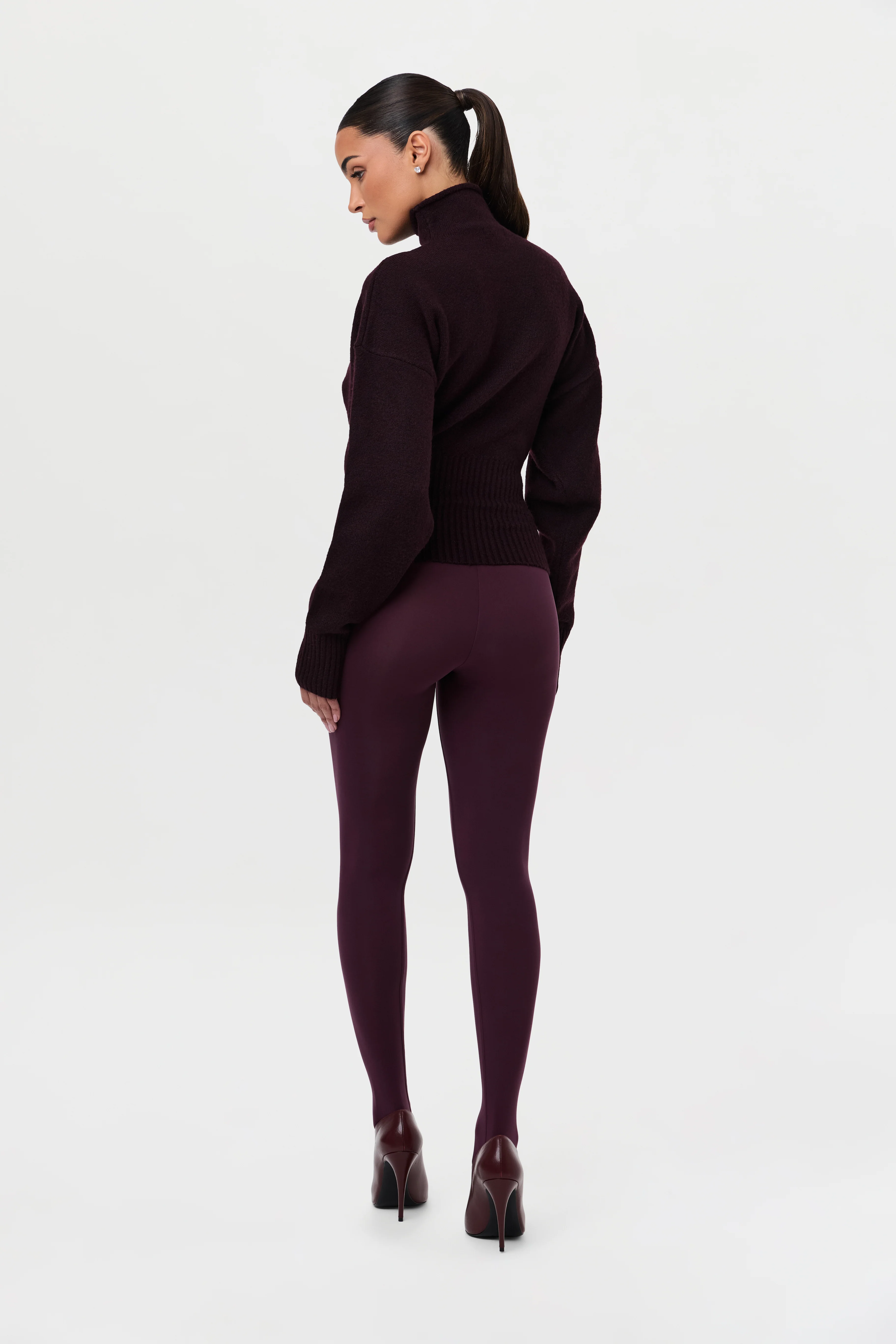 Ribbed-Knit Sculpt Sweater Top - Image 7
