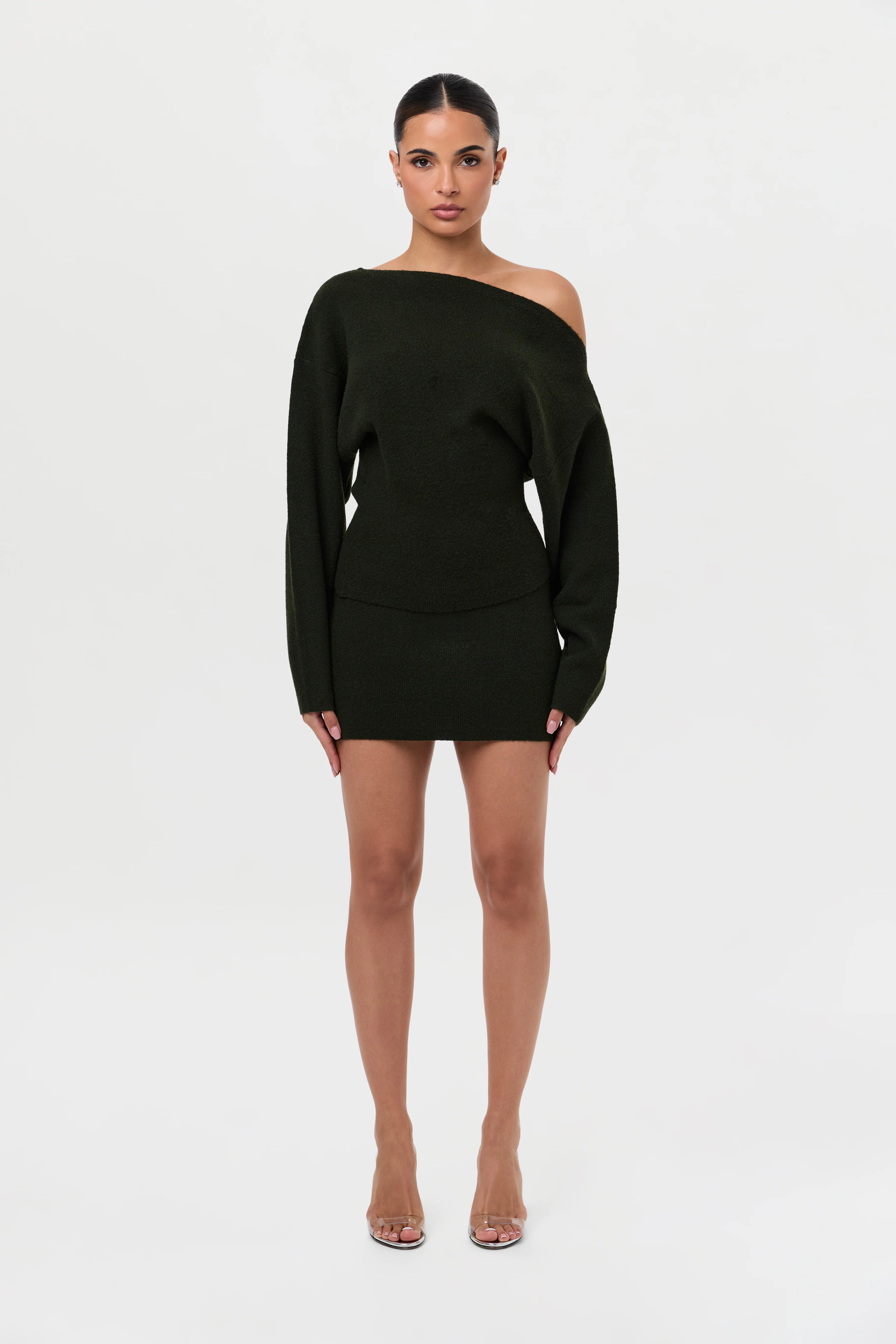 Knit Off-Shoulder Top