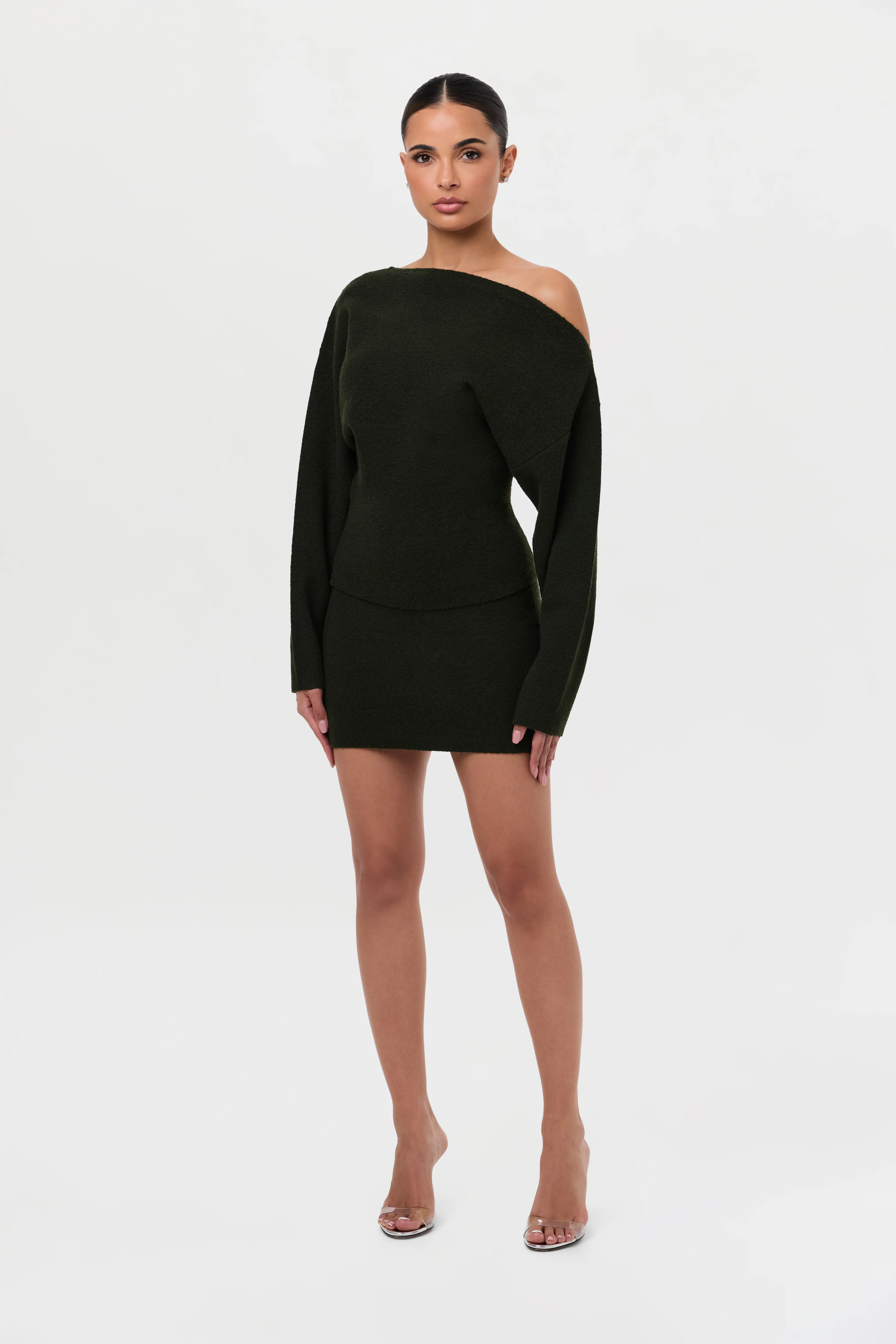 Knit Off-Shoulder Top - Image 2