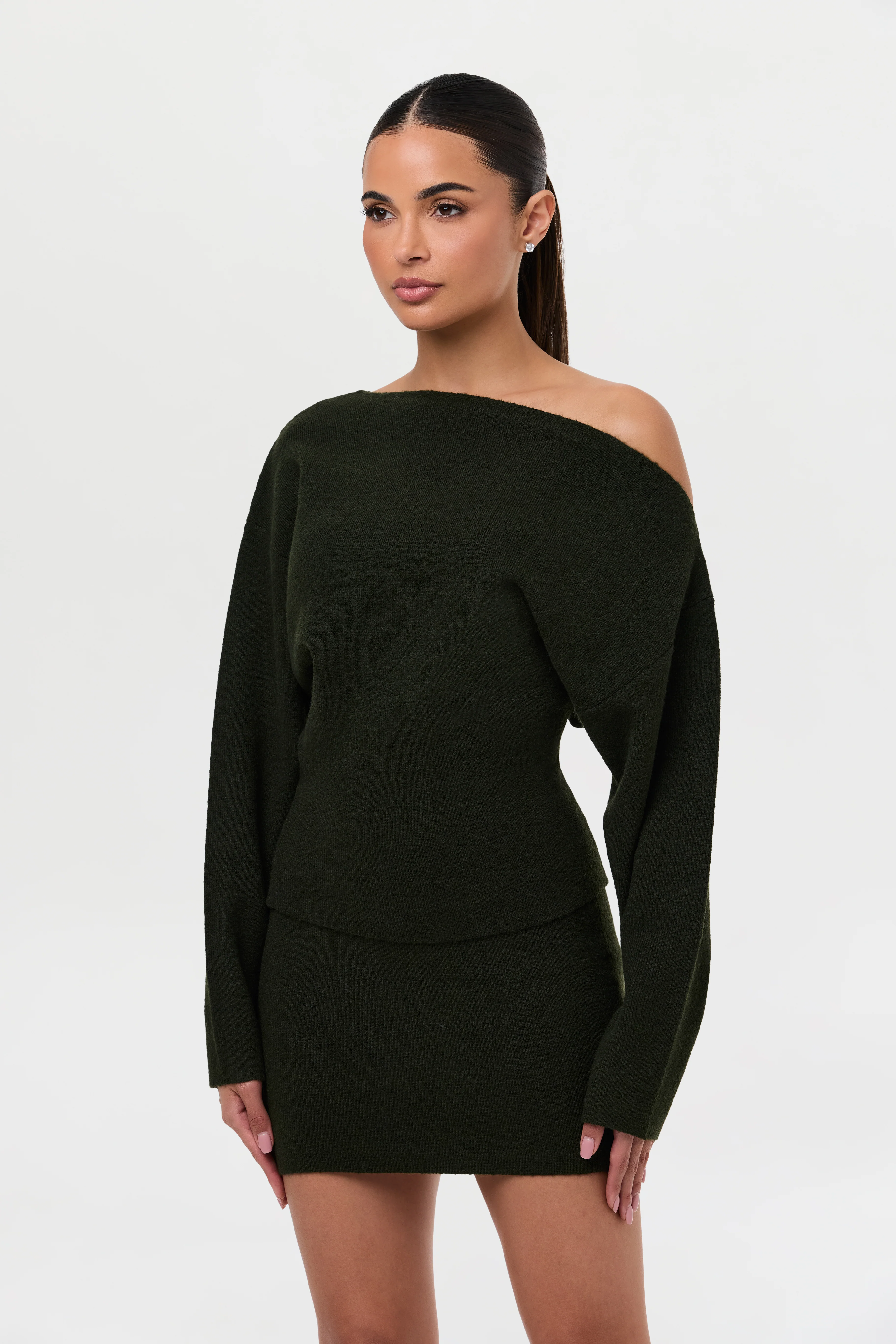 Knit Off-Shoulder Top - Image 4