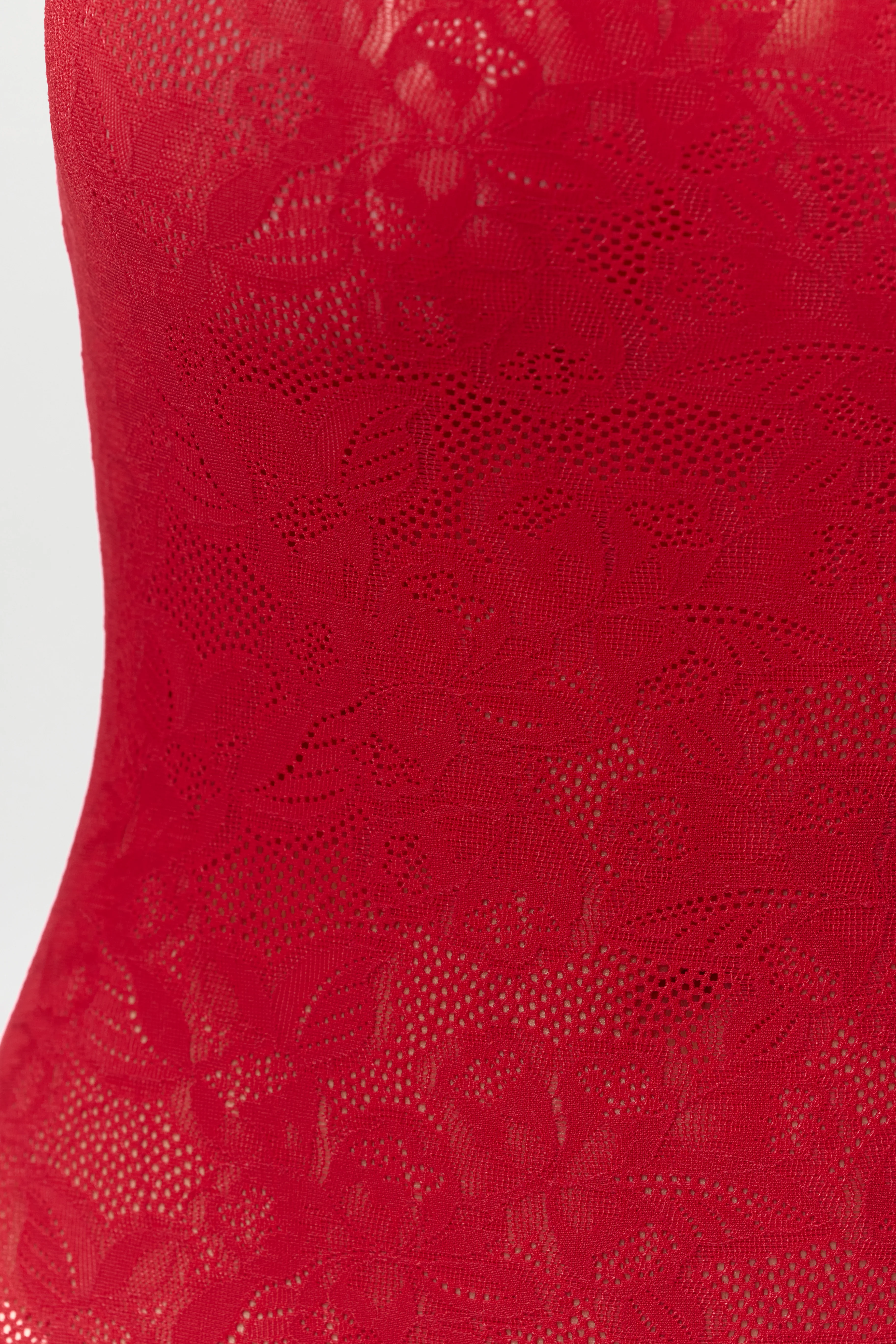 Stretch Lace Tank Stirrup Jumpsuit - Image 4