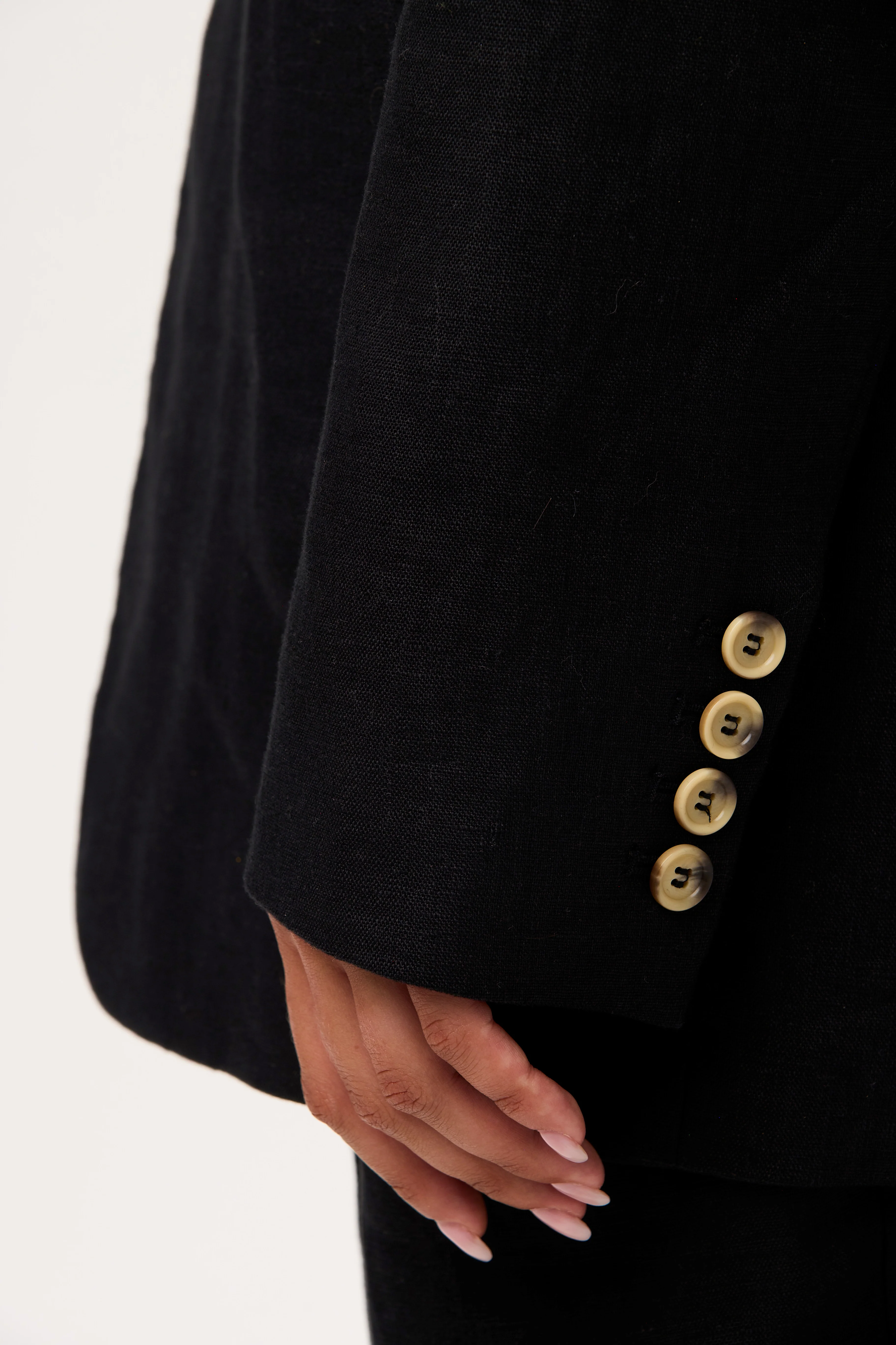 Linen Suited Blazer - Image 3