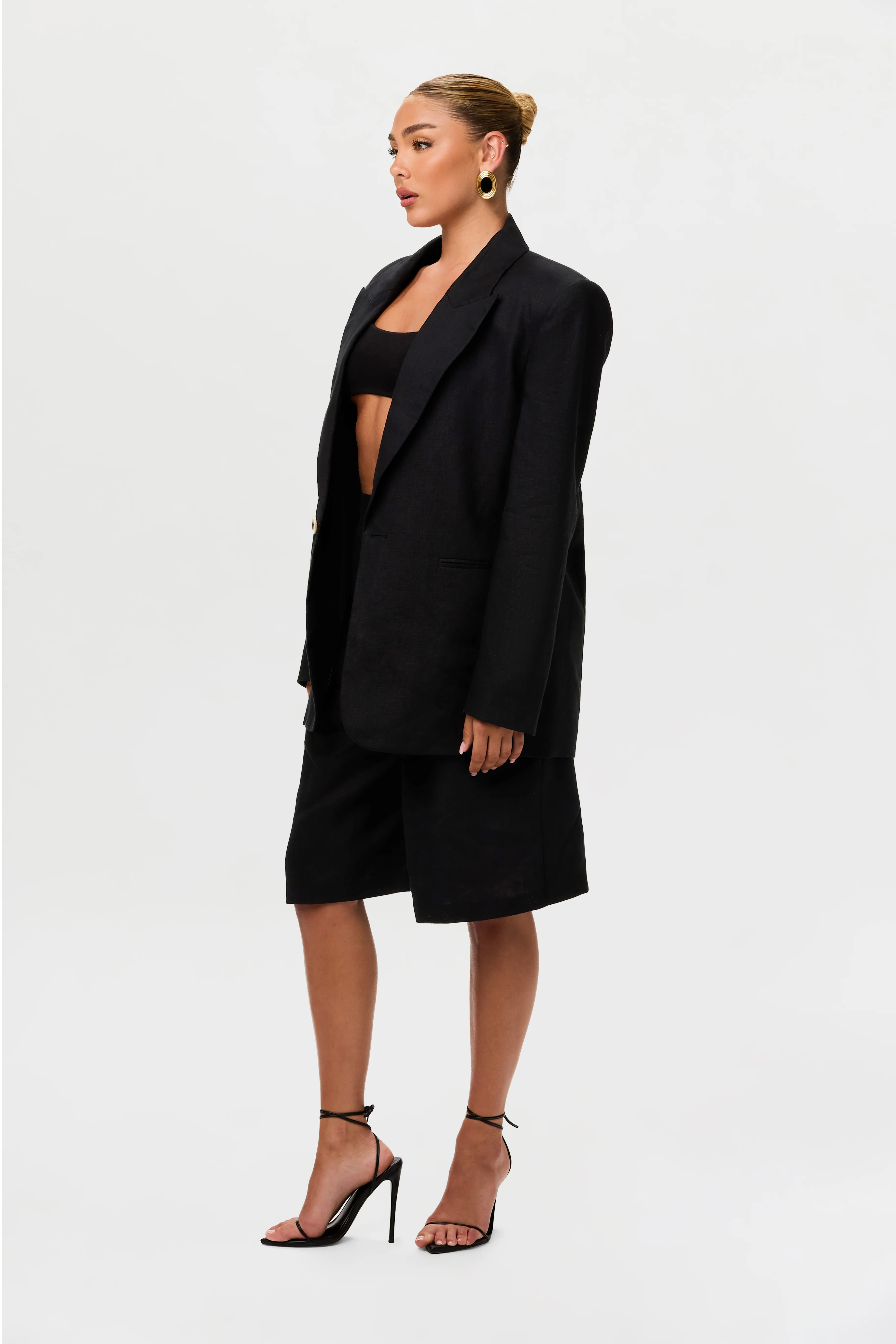 Linen Suited Blazer - Image 5