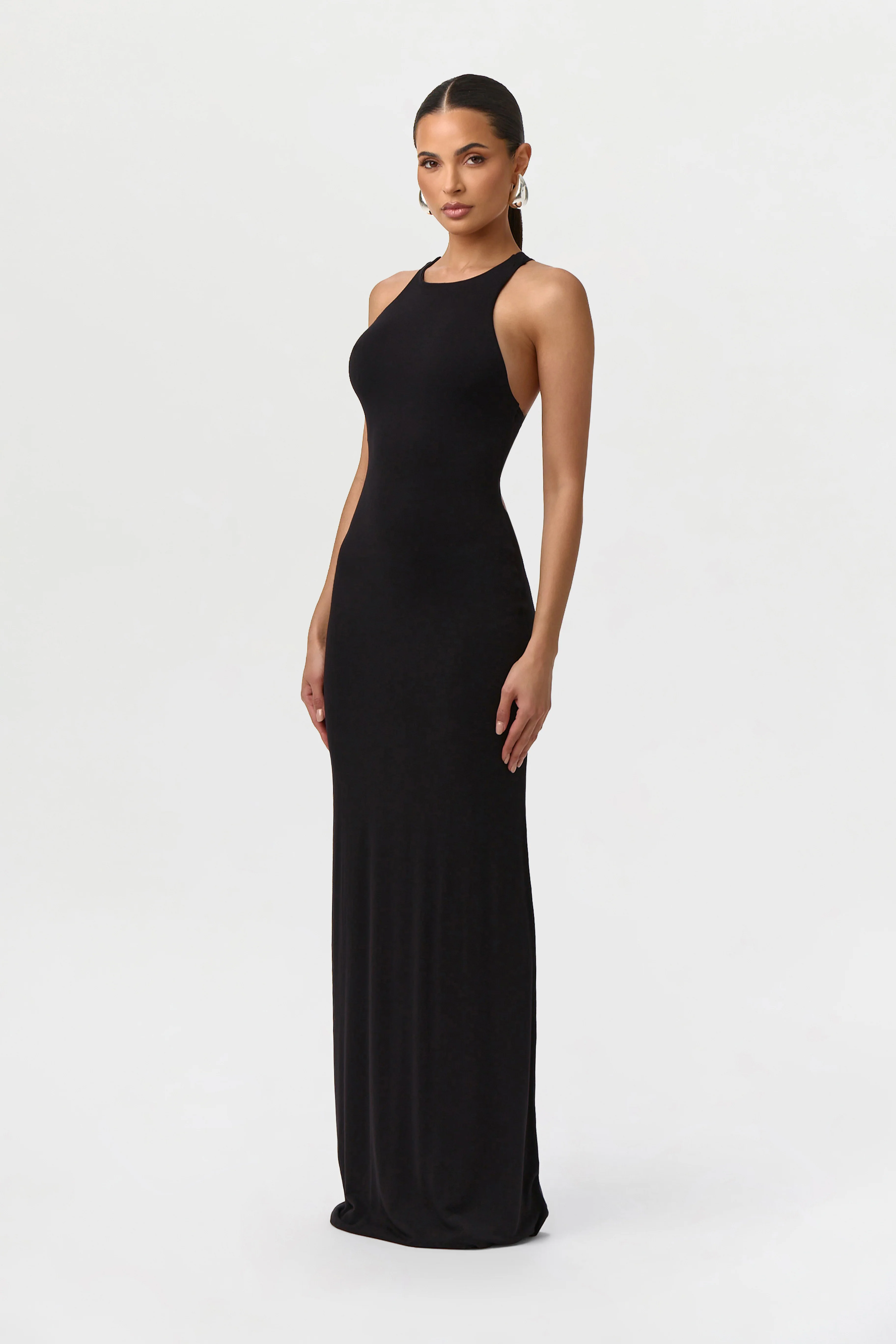 Modal Open Back Dome Maxi Dress - Image 3