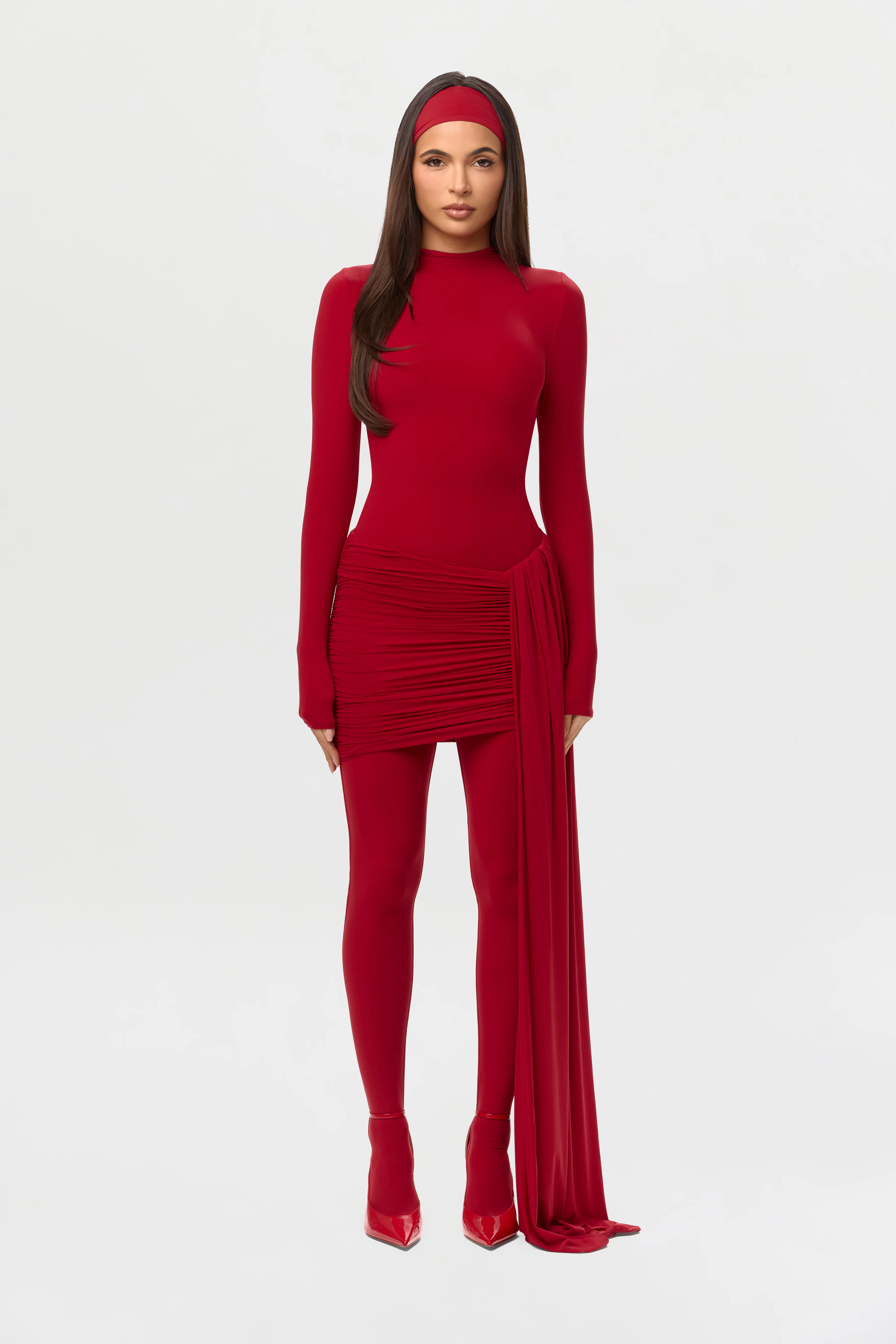 Naked Mock Neck Bodysuit - Image 4