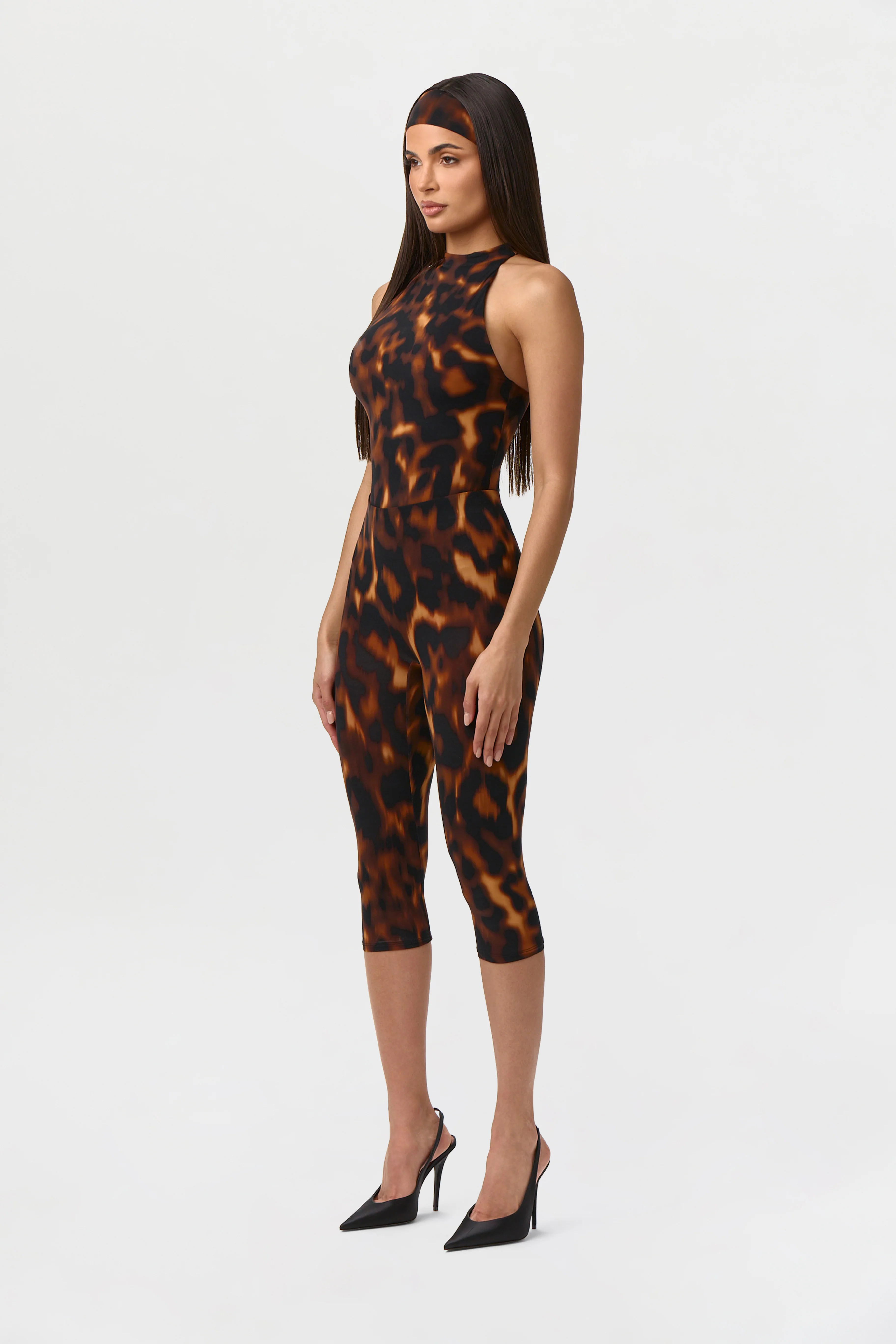 Naked Print Capri Legging - Image 5