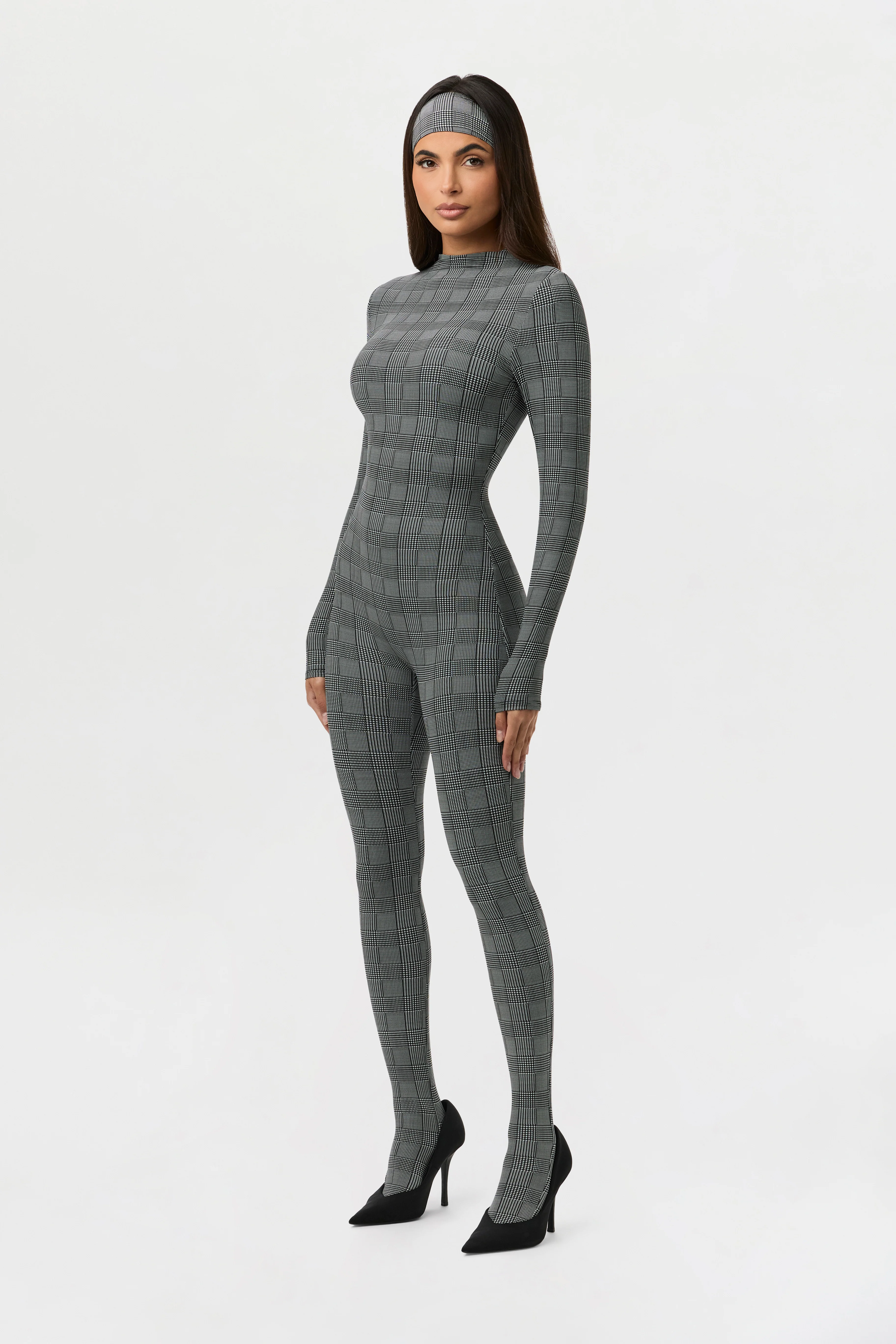Naked Print Closed Toe Jumpsuit Petite - Image 9