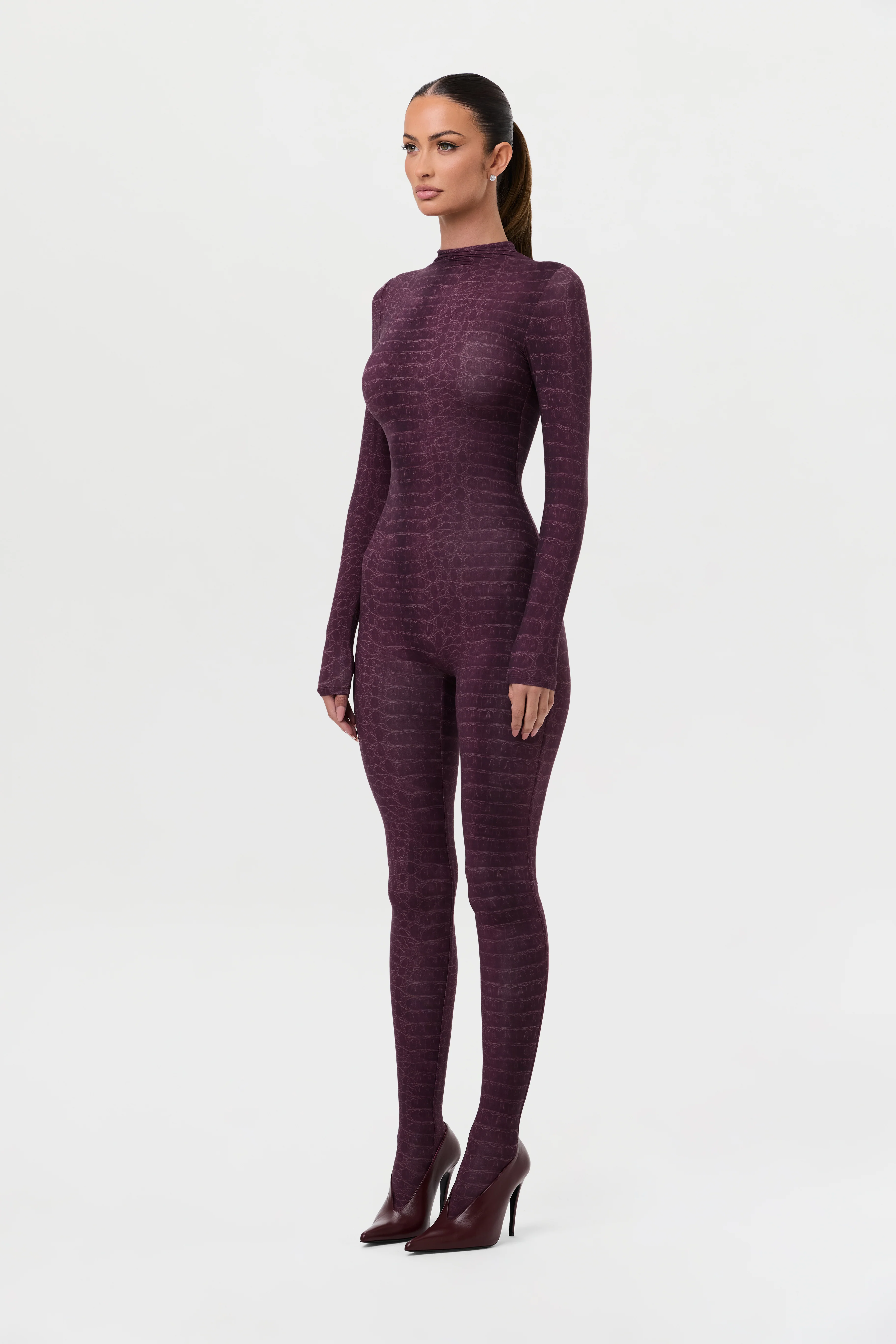 Naked Print Closed Toe Jumpsuit - Image 29