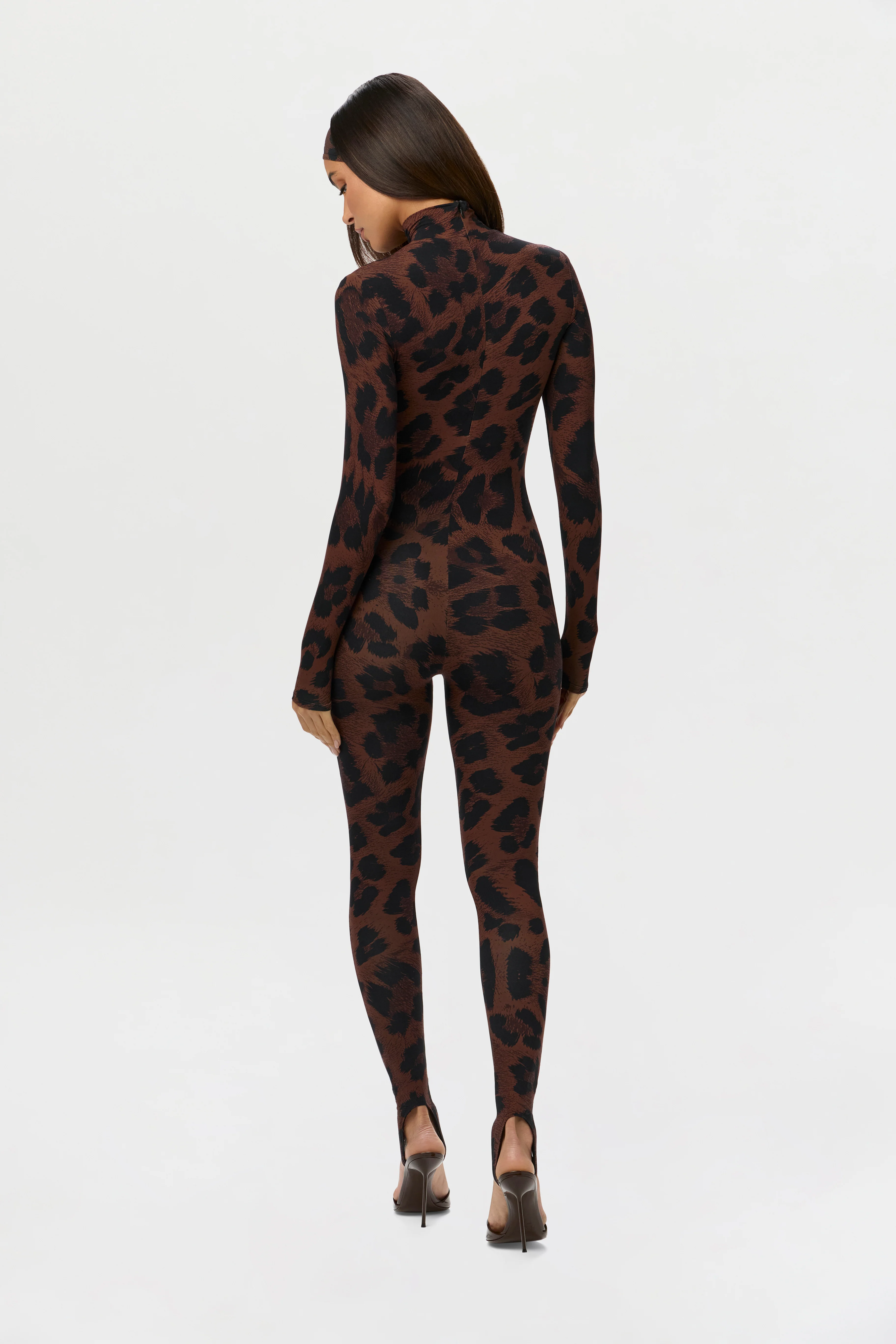 Naked Print Stirrup Jumpsuit - Image 4