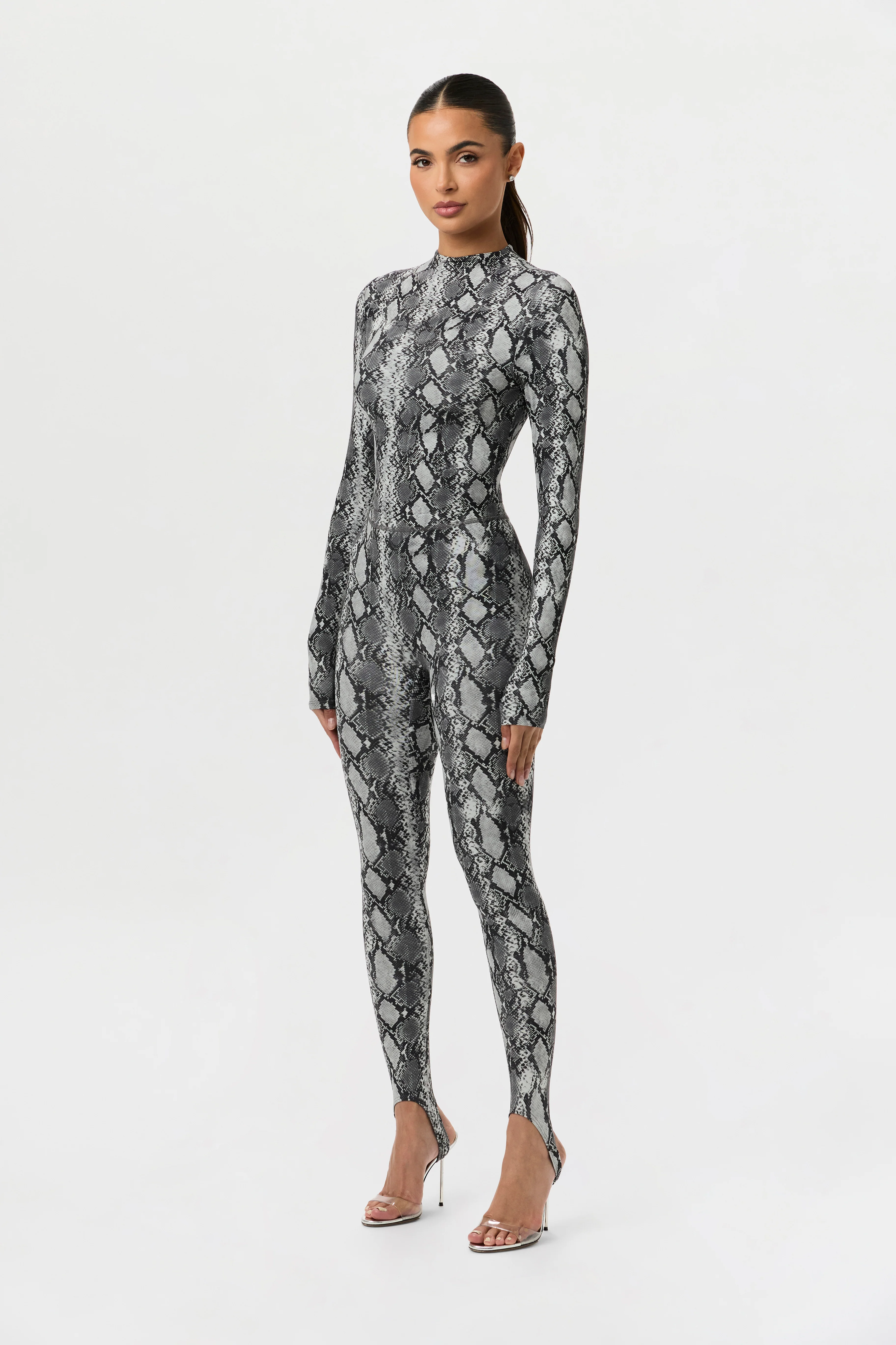 Naked Print Stirrup Legging - Image 7