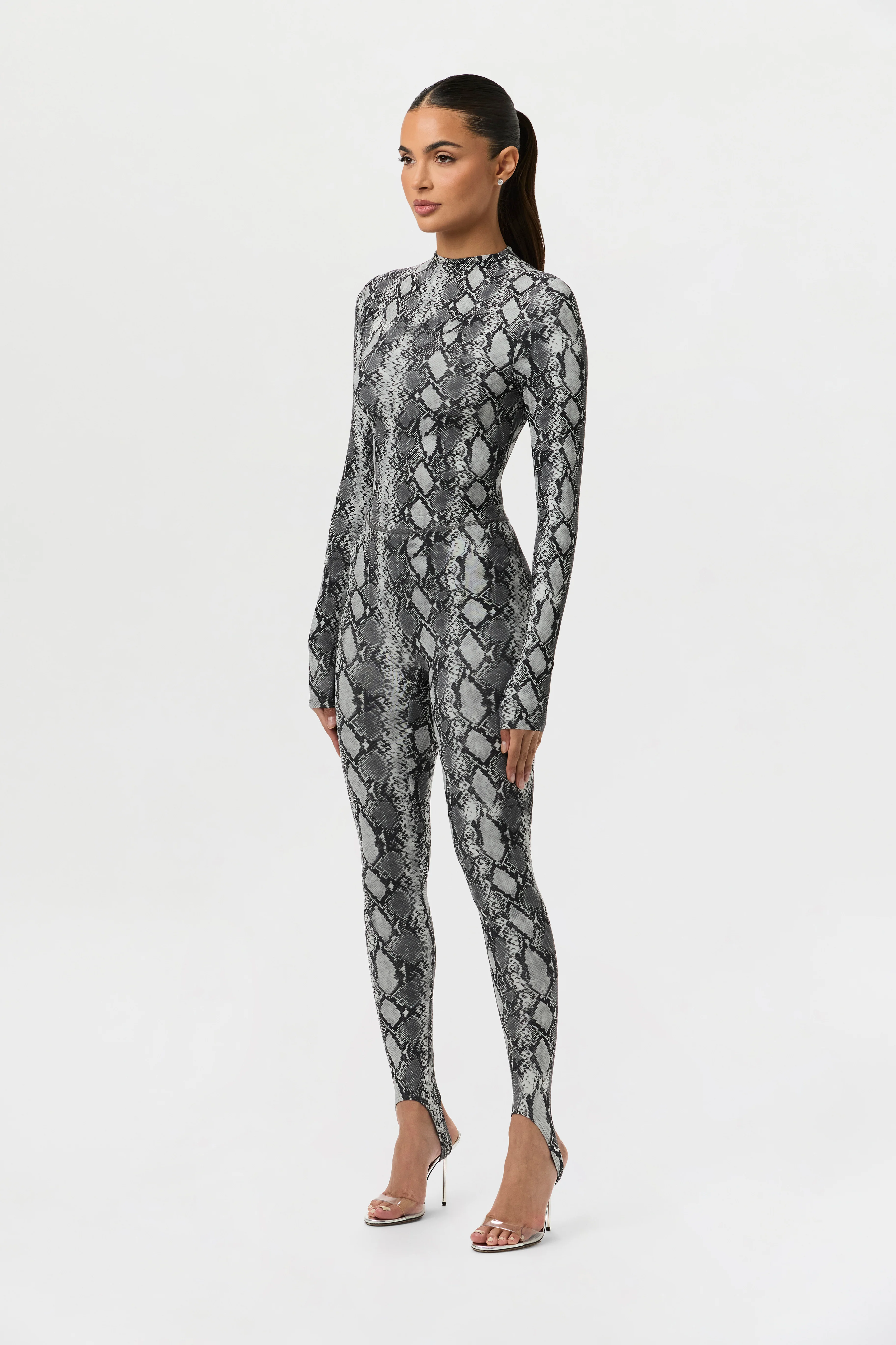 Naked Print Stirrup Legging - Image 9