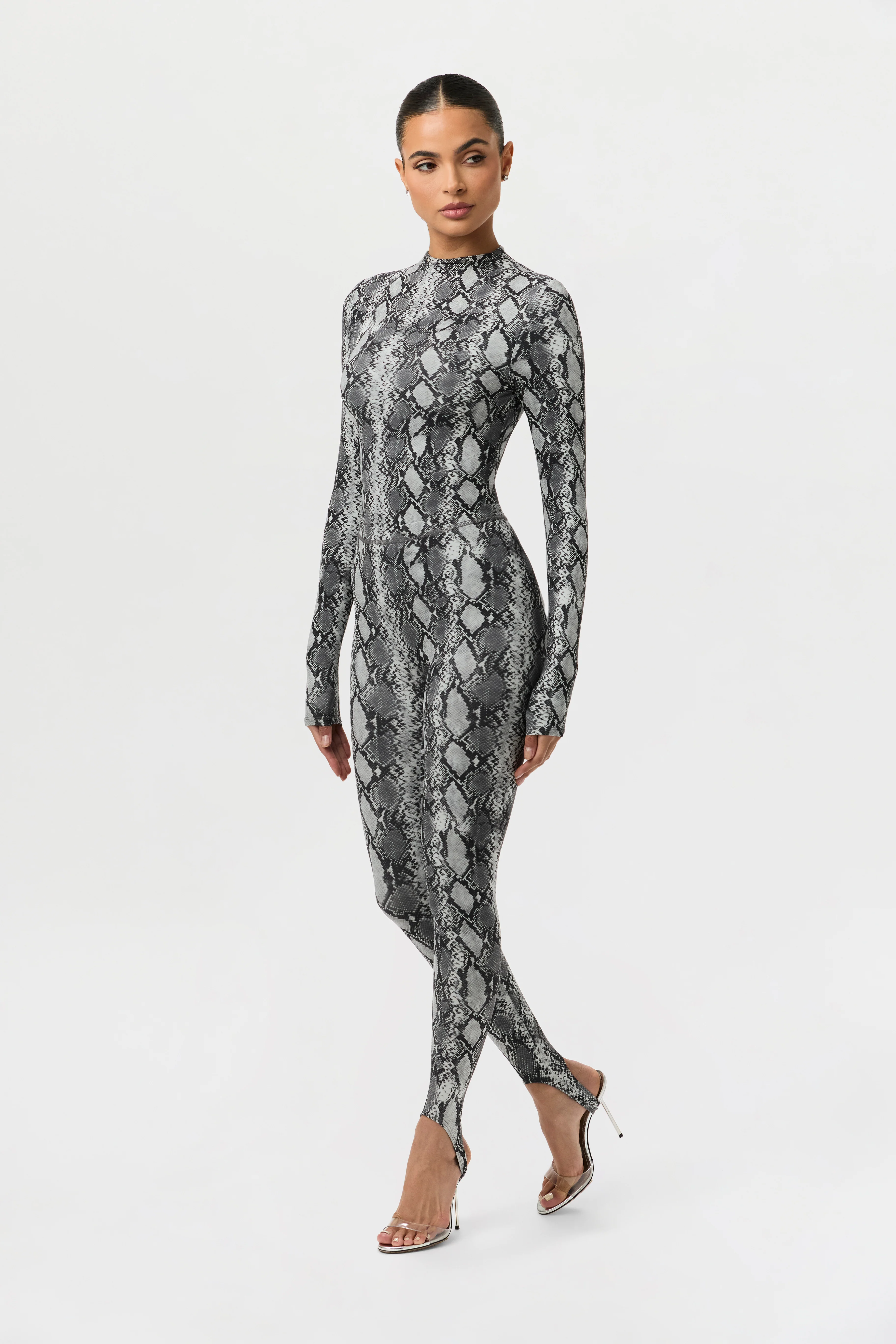 Naked Print Stirrup Legging Petite - Image 10
