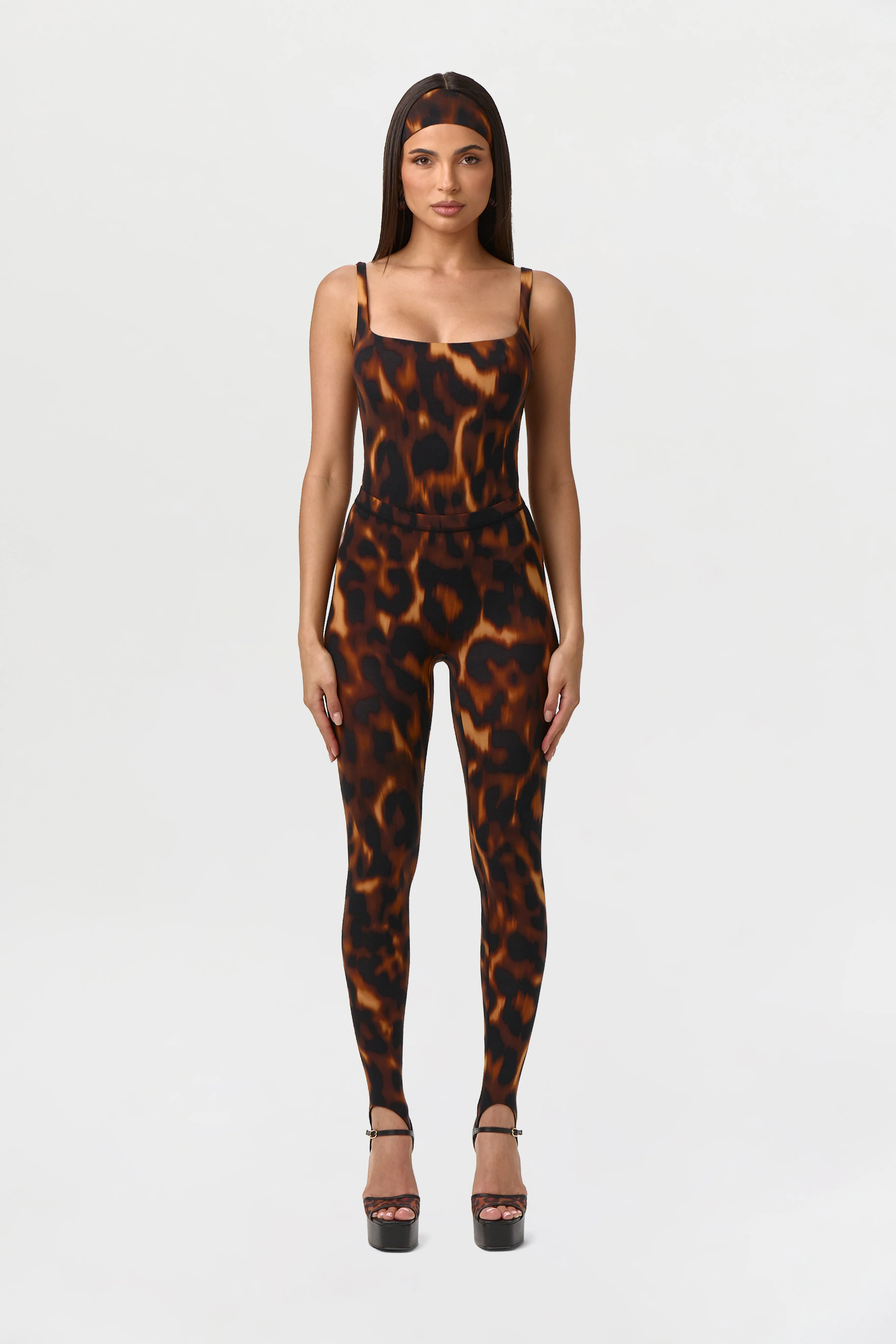 Naked Print Stirrup Legging - Image 4