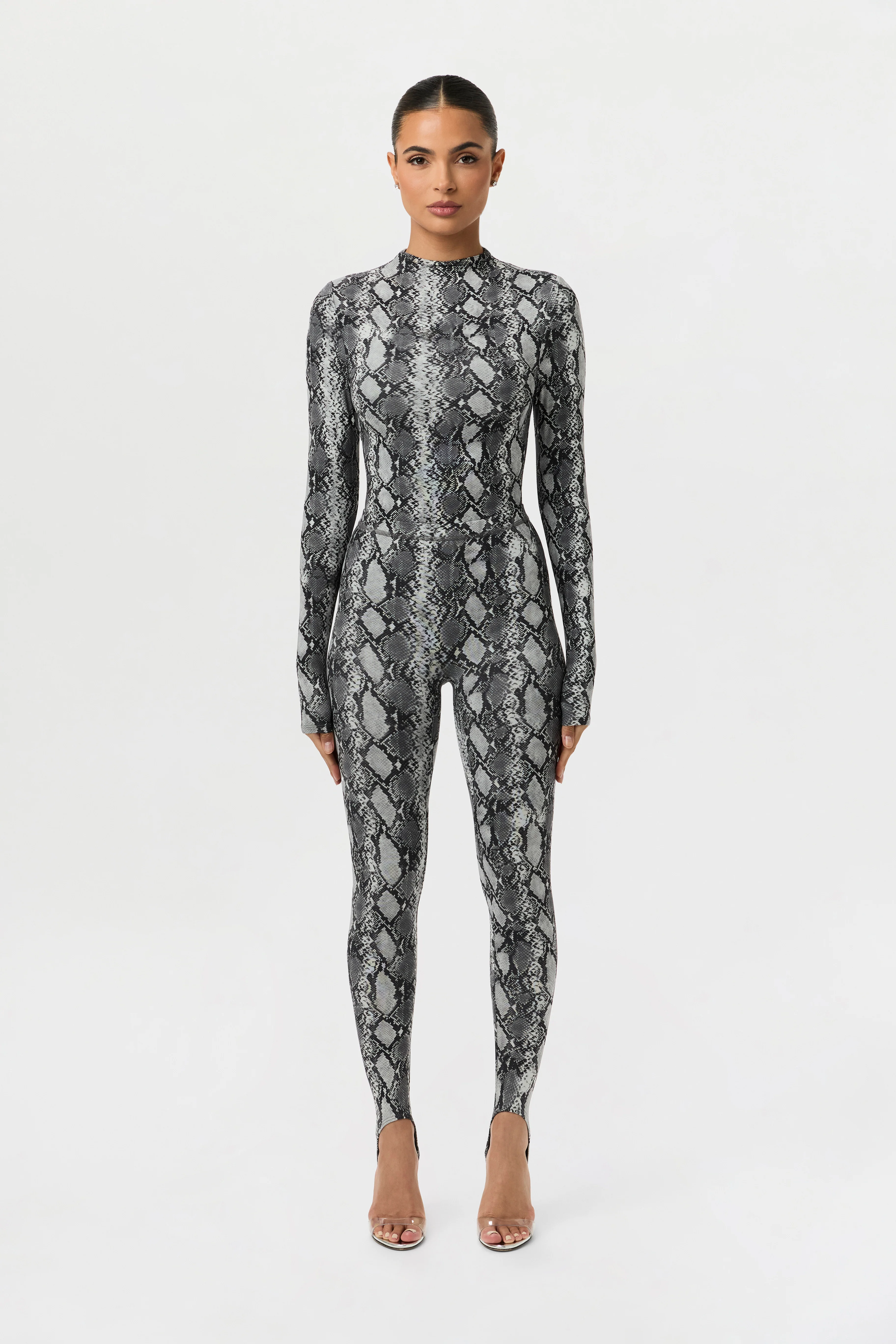 Naked Print Stirrup Legging Petite - Image 8