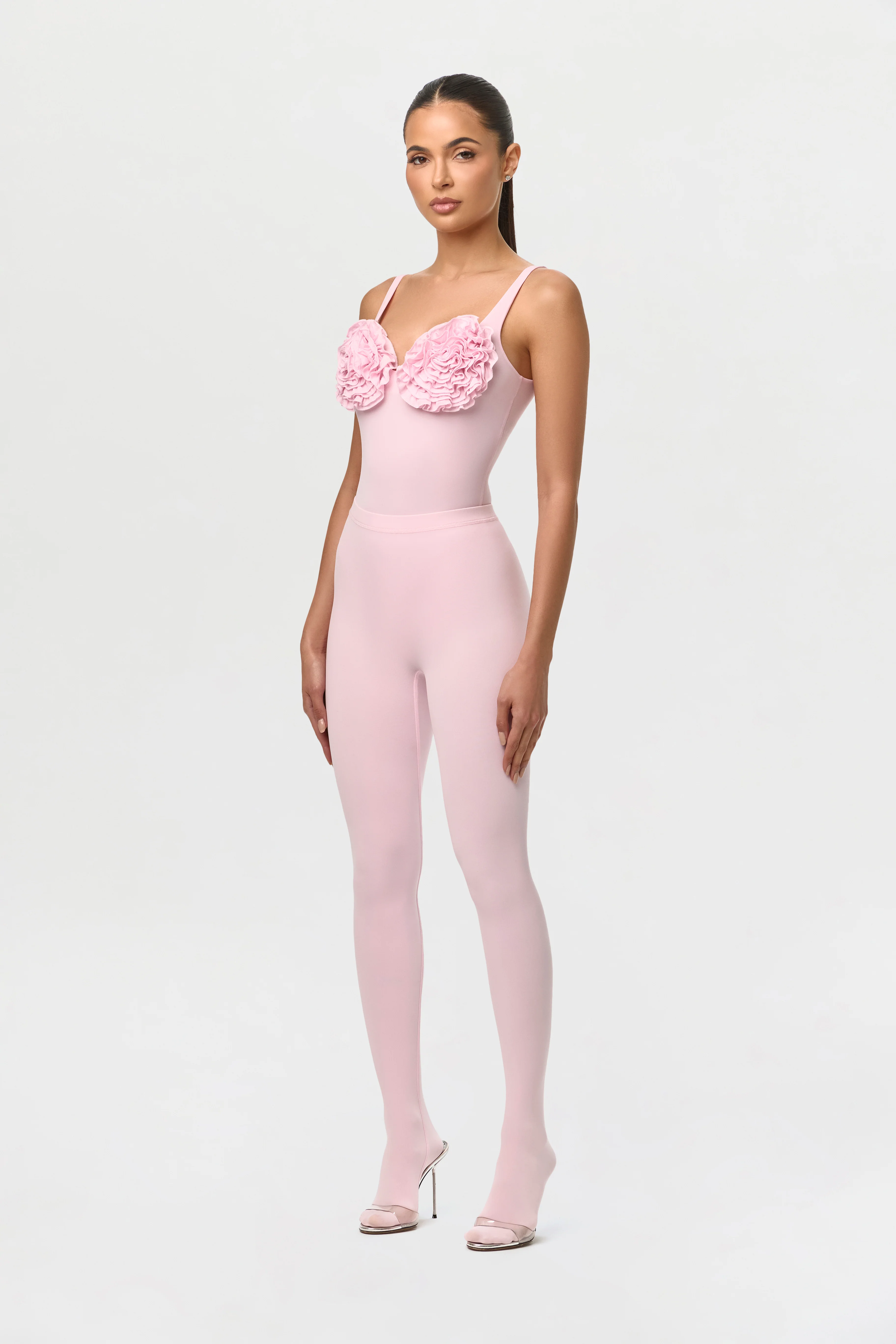 Naked Rose Tank Bodysuit - Image 3