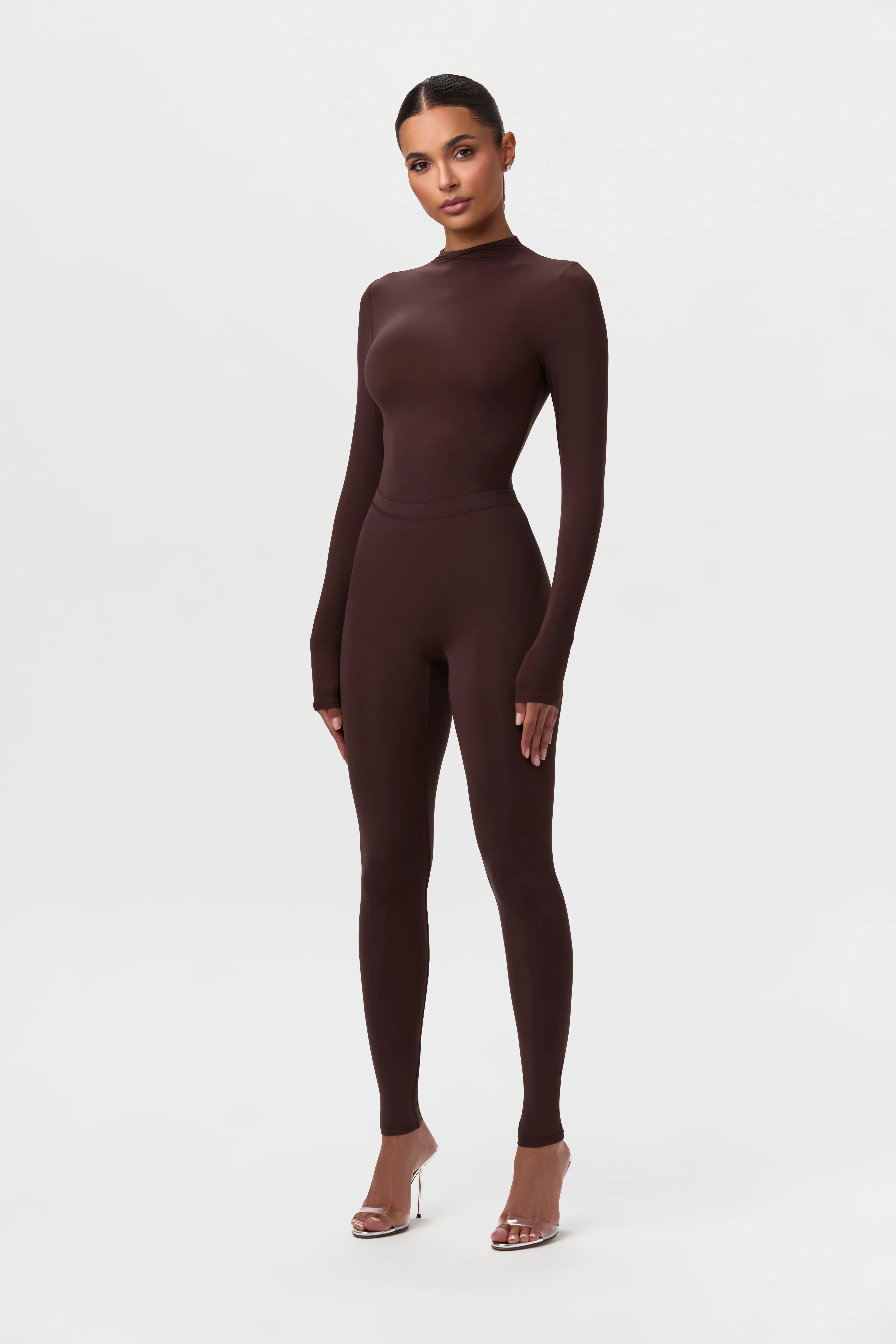 Naked Mock Neck Top - Image 35