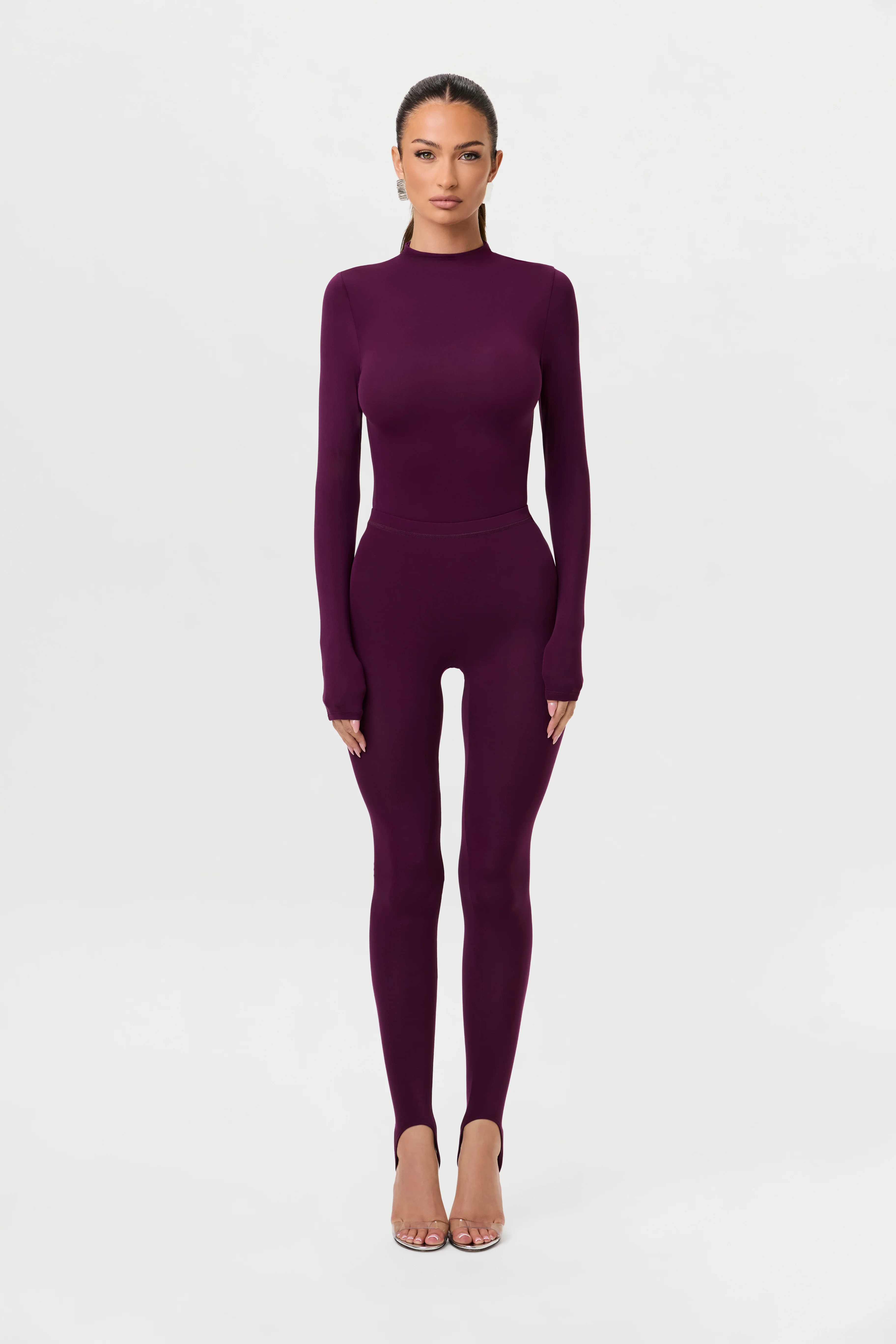 Naked Mock Neck Top - Image 50