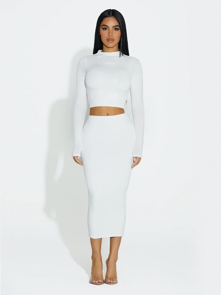 NW Sculpt Midi Skirt - Image 4