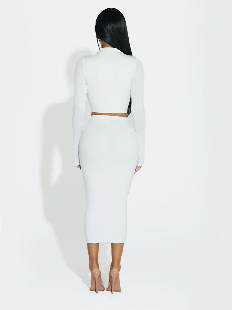 NW Sculpt Midi Skirt - Image 5