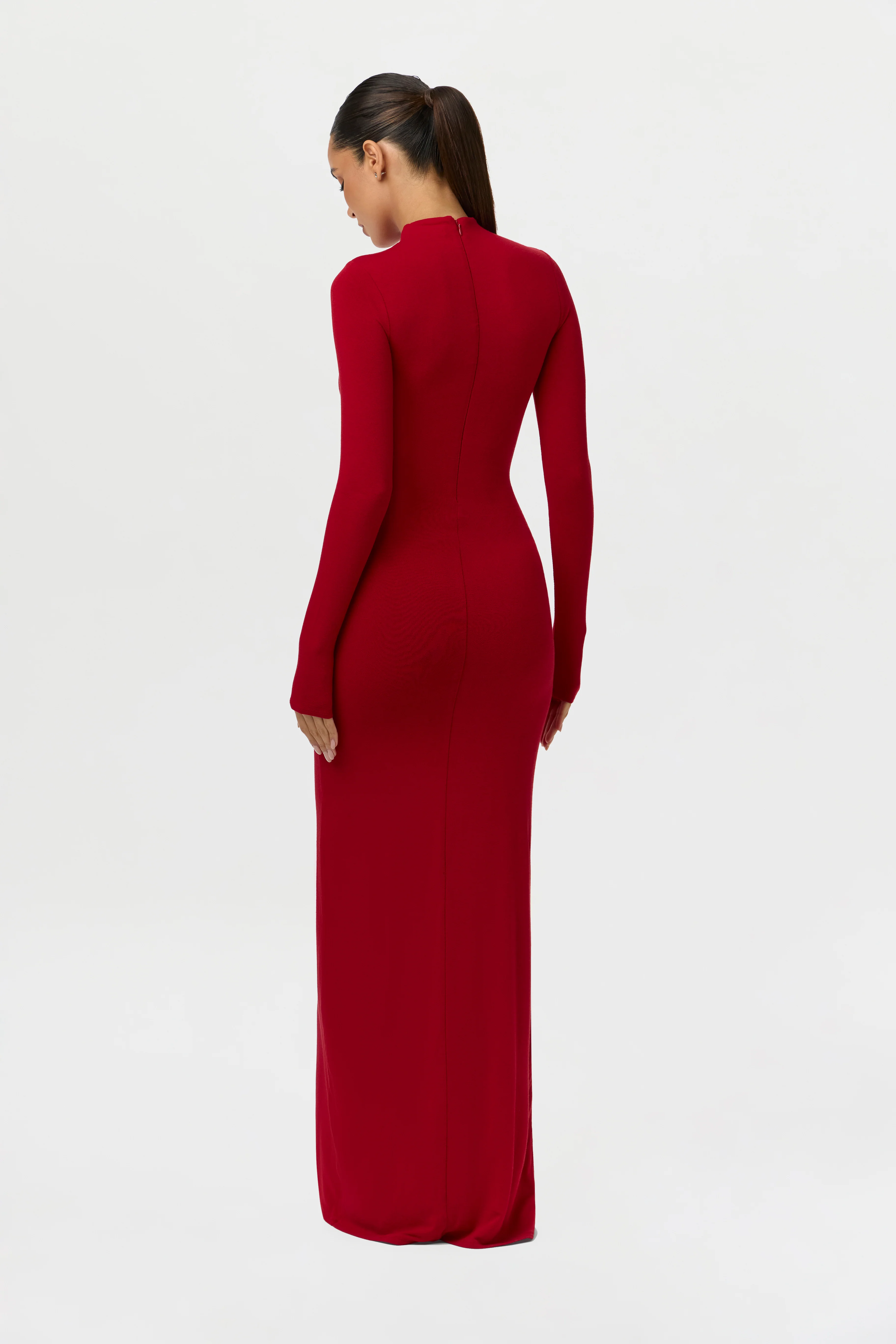 NW Sculpt Draped Tie Dress - Image 10