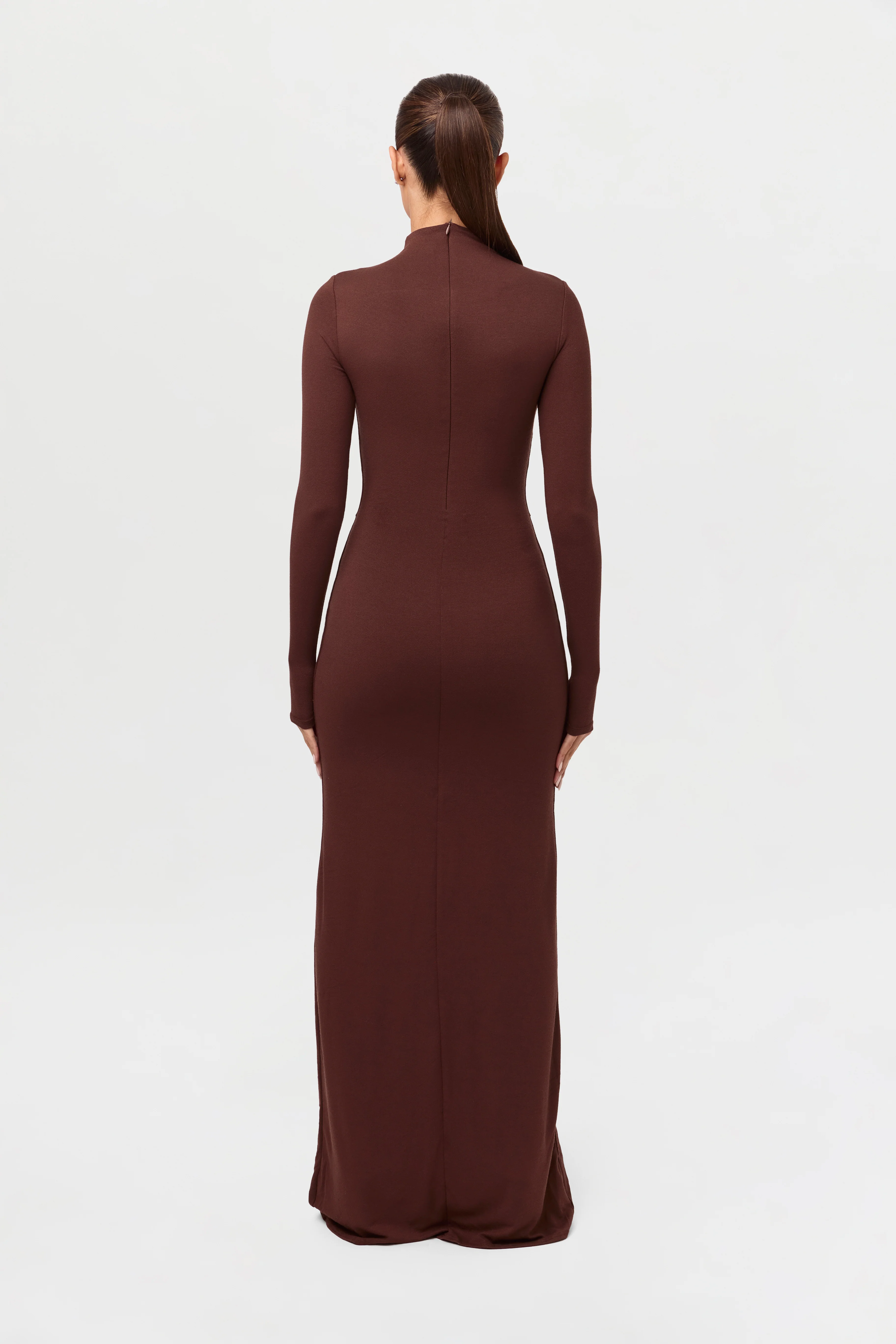 NW Sculpt Draped Tie Dress - Image 15