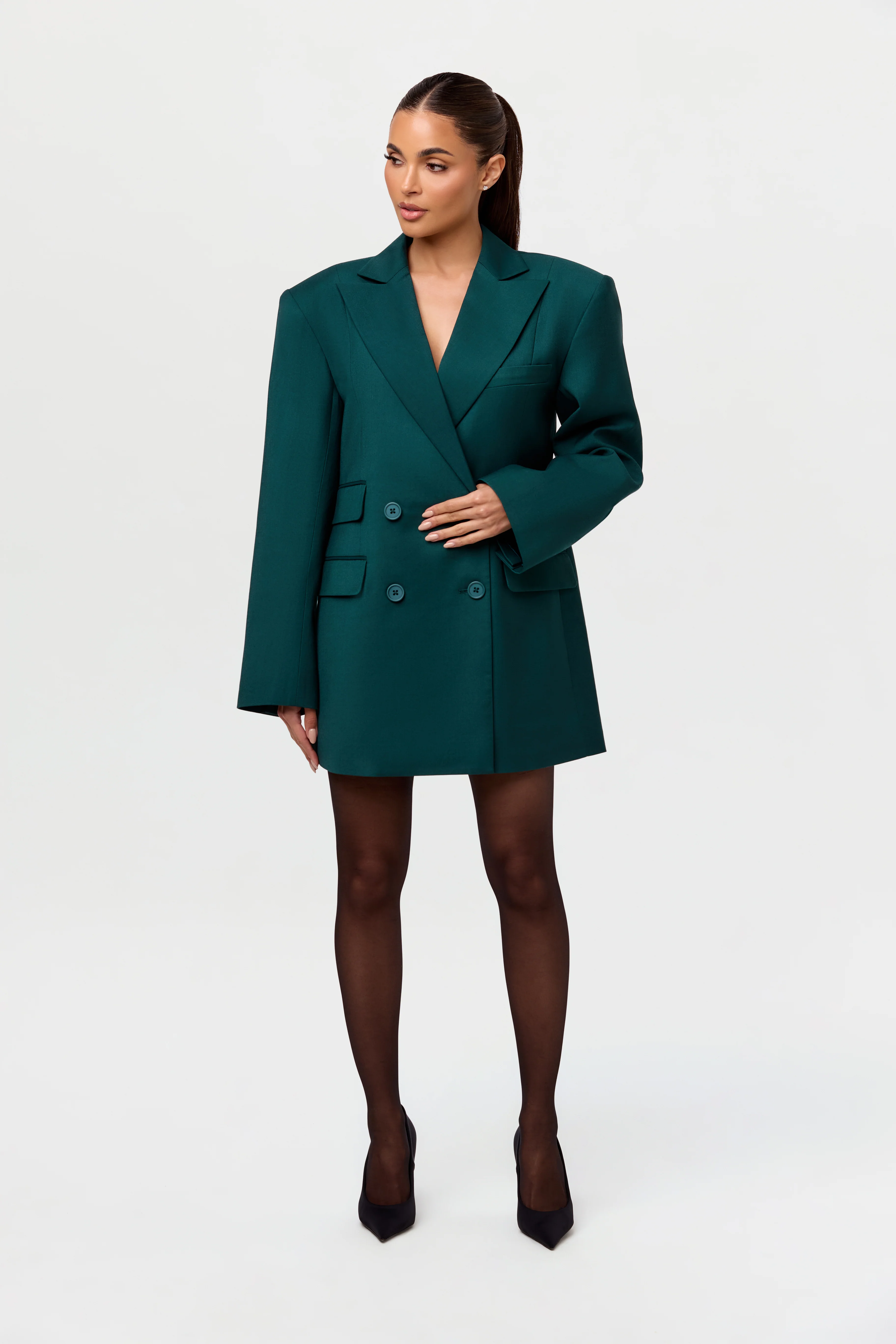 Boyfriend Suited Blazer - Image 2
