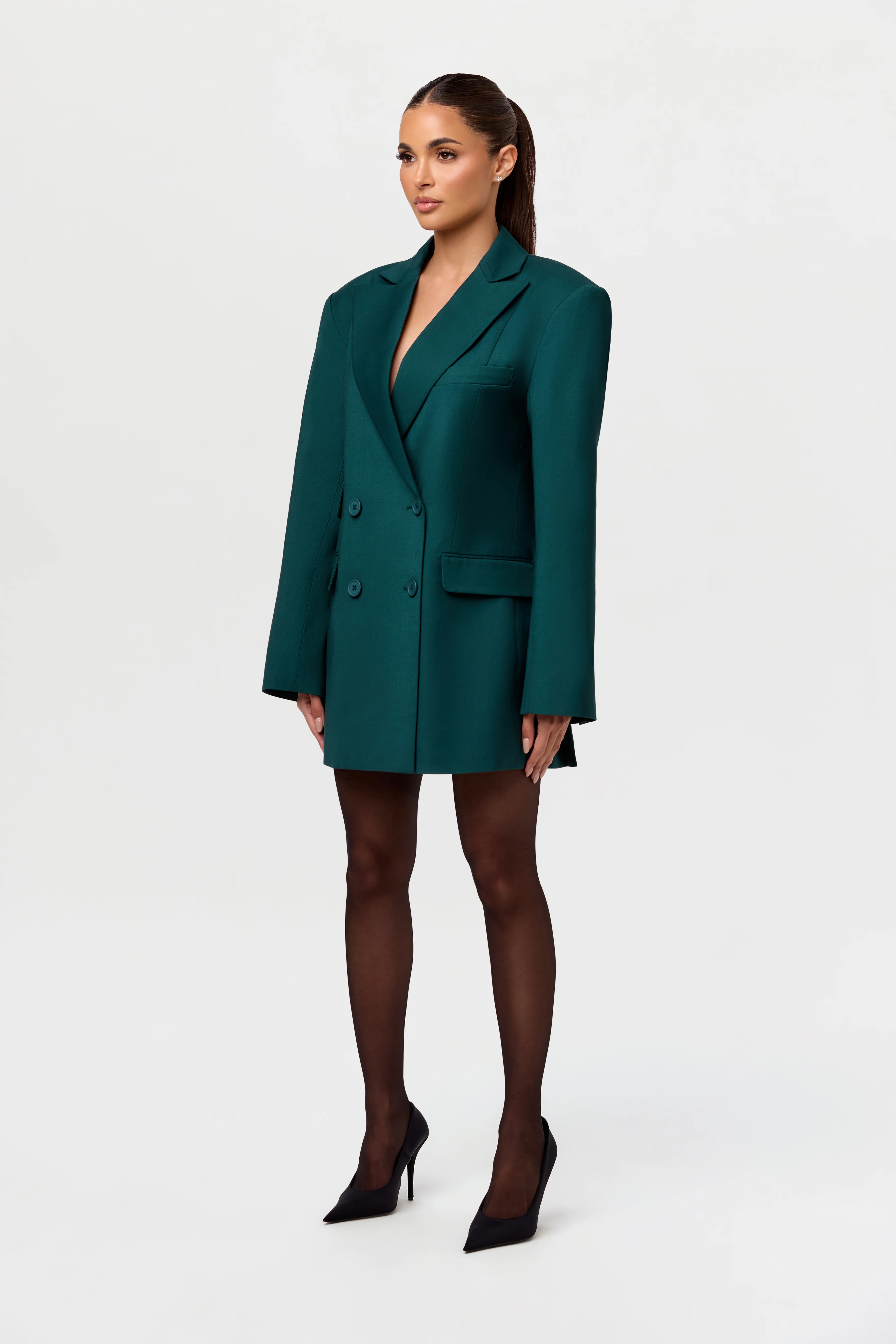 Boyfriend Suited Blazer - Image 3