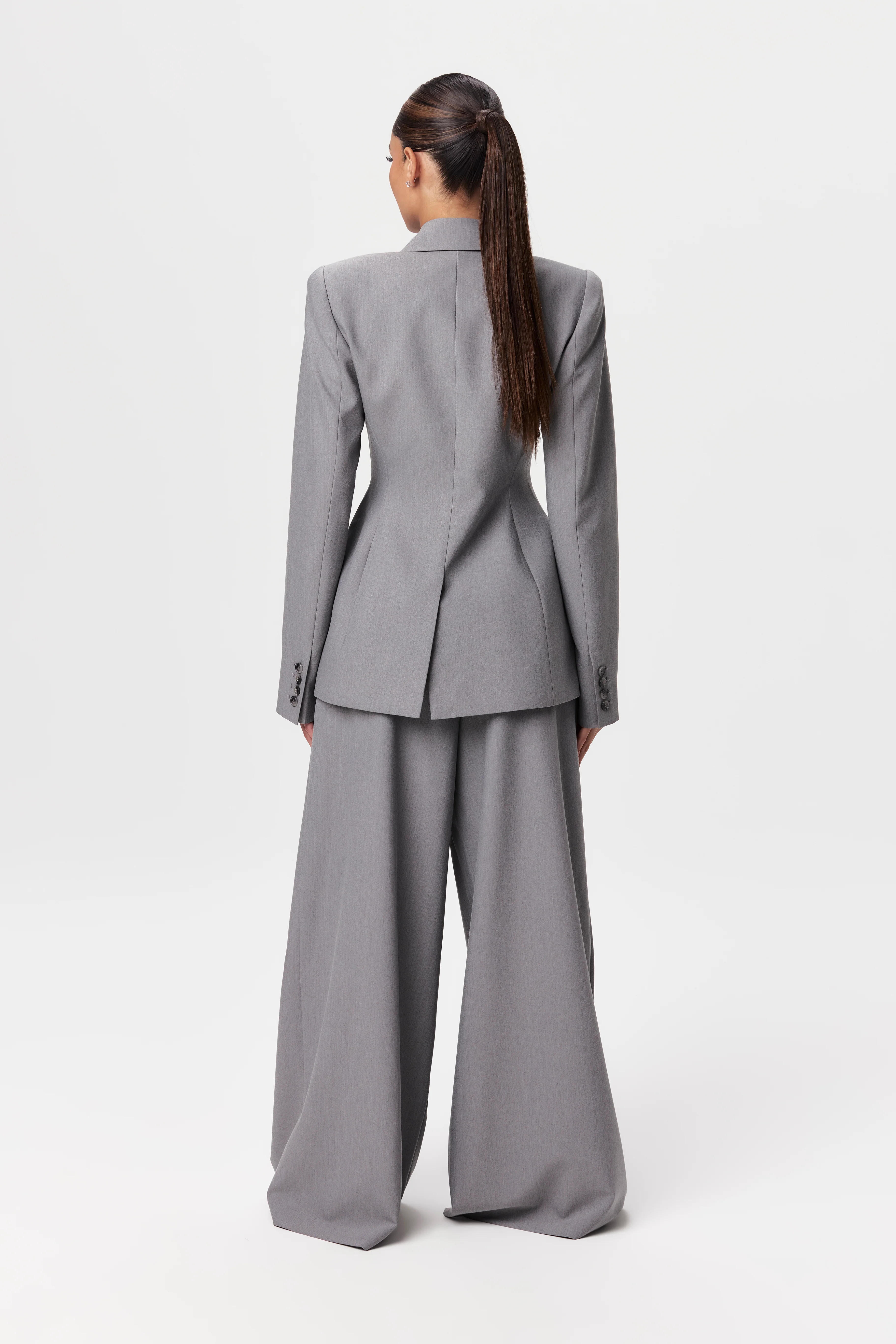 Suiting Pleated Wide-Leg Pant - Image 50