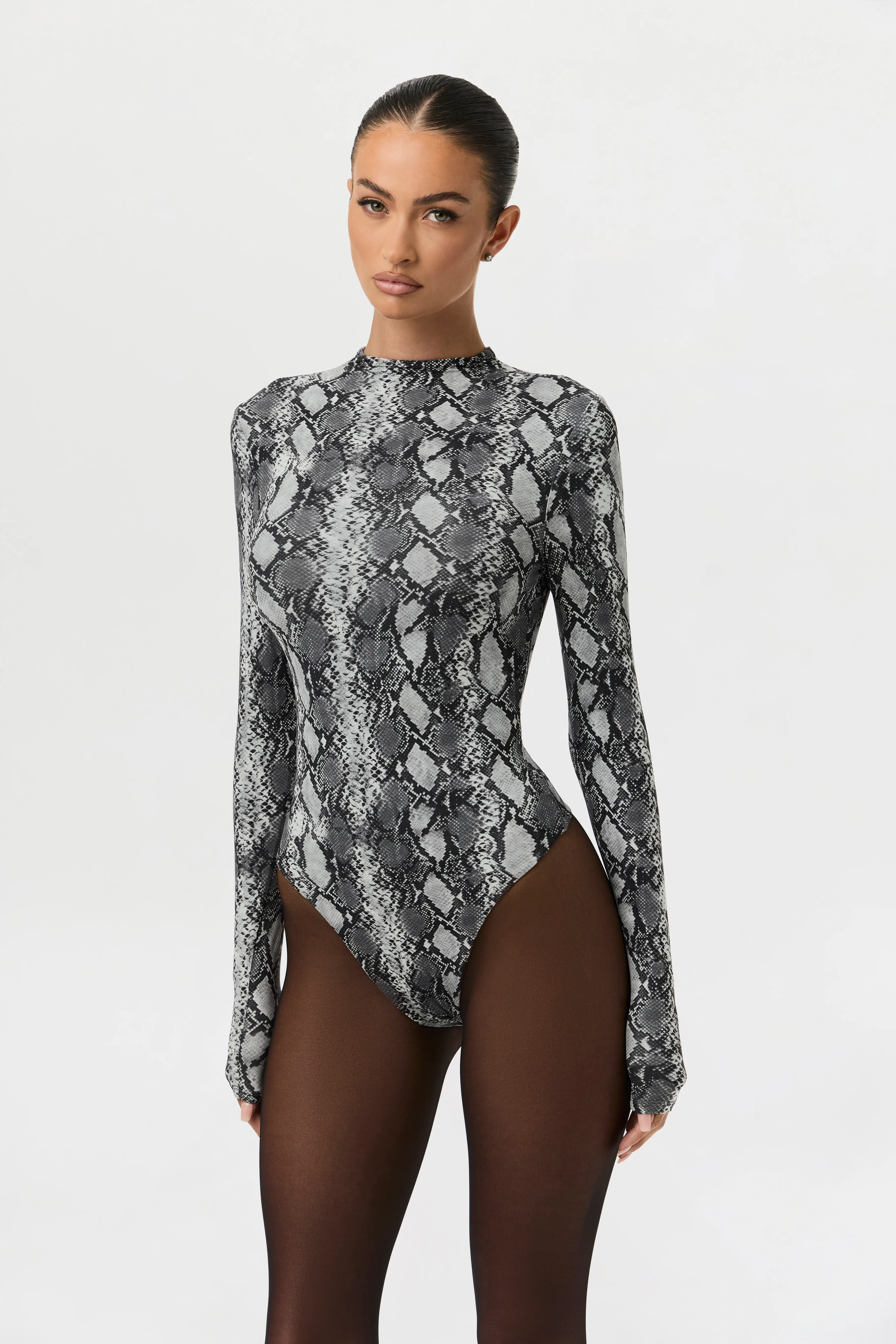 Naked Print Bodysuit - Image 10