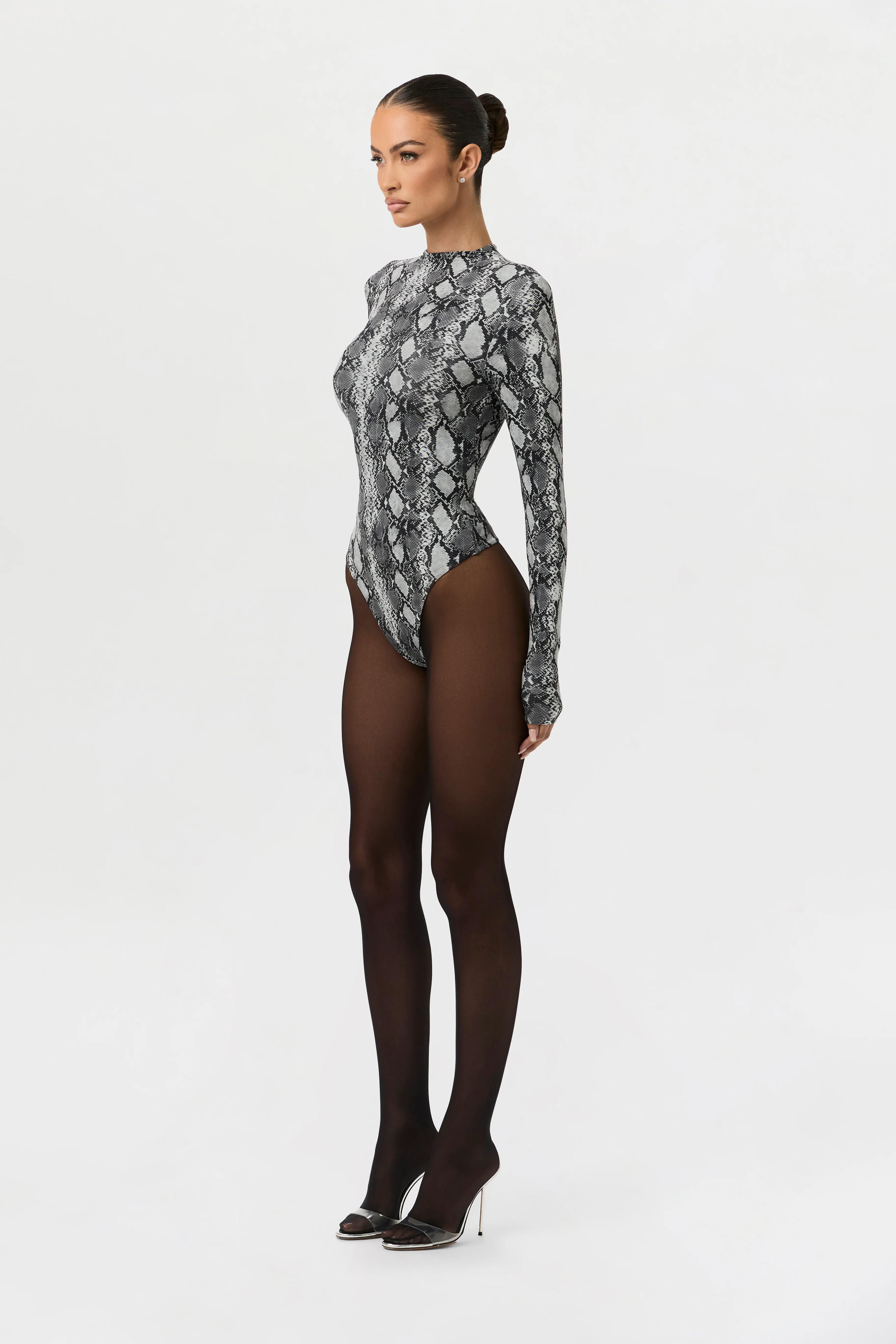Naked Print Bodysuit - Image 11