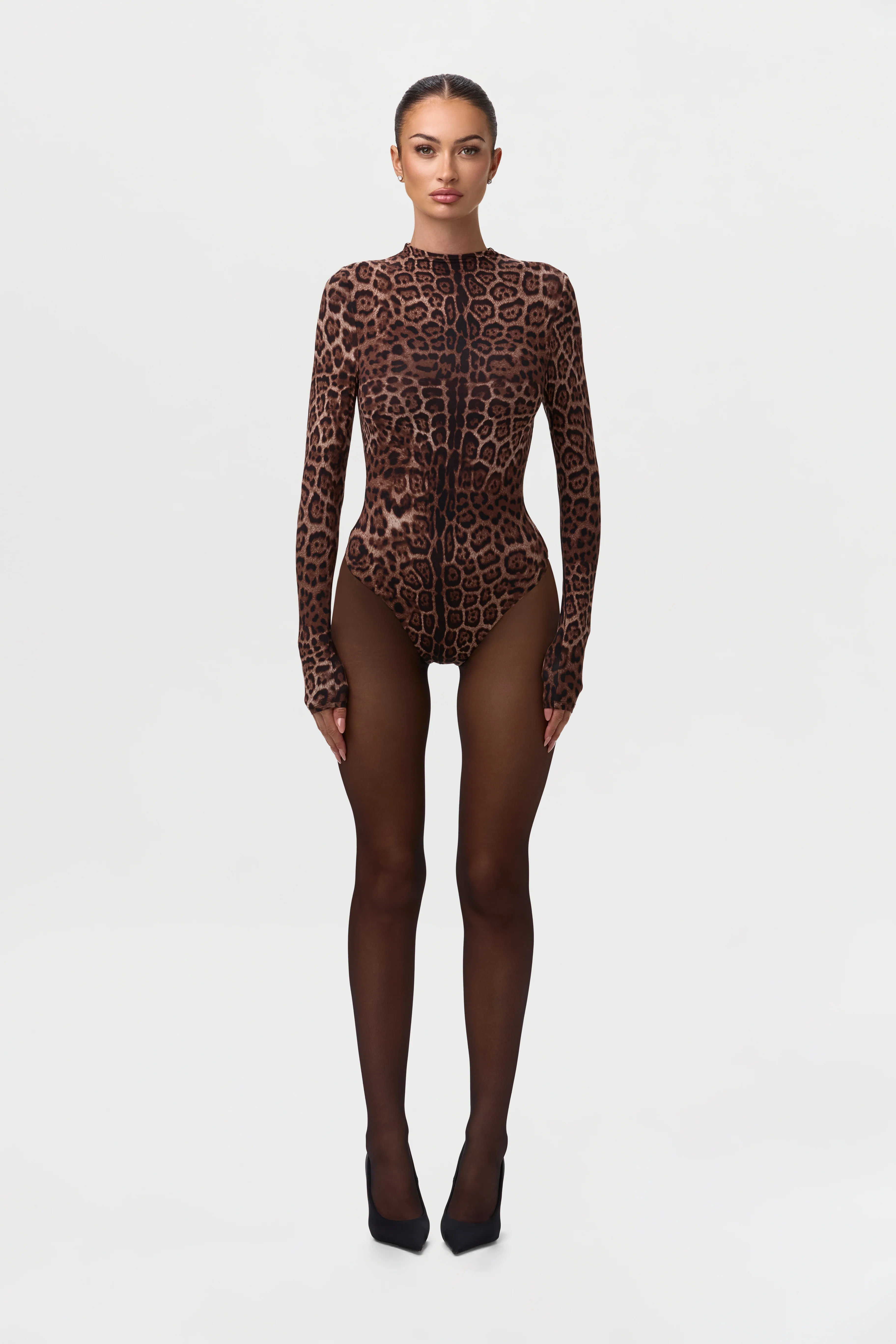 Naked Print Bodysuit - Image 23
