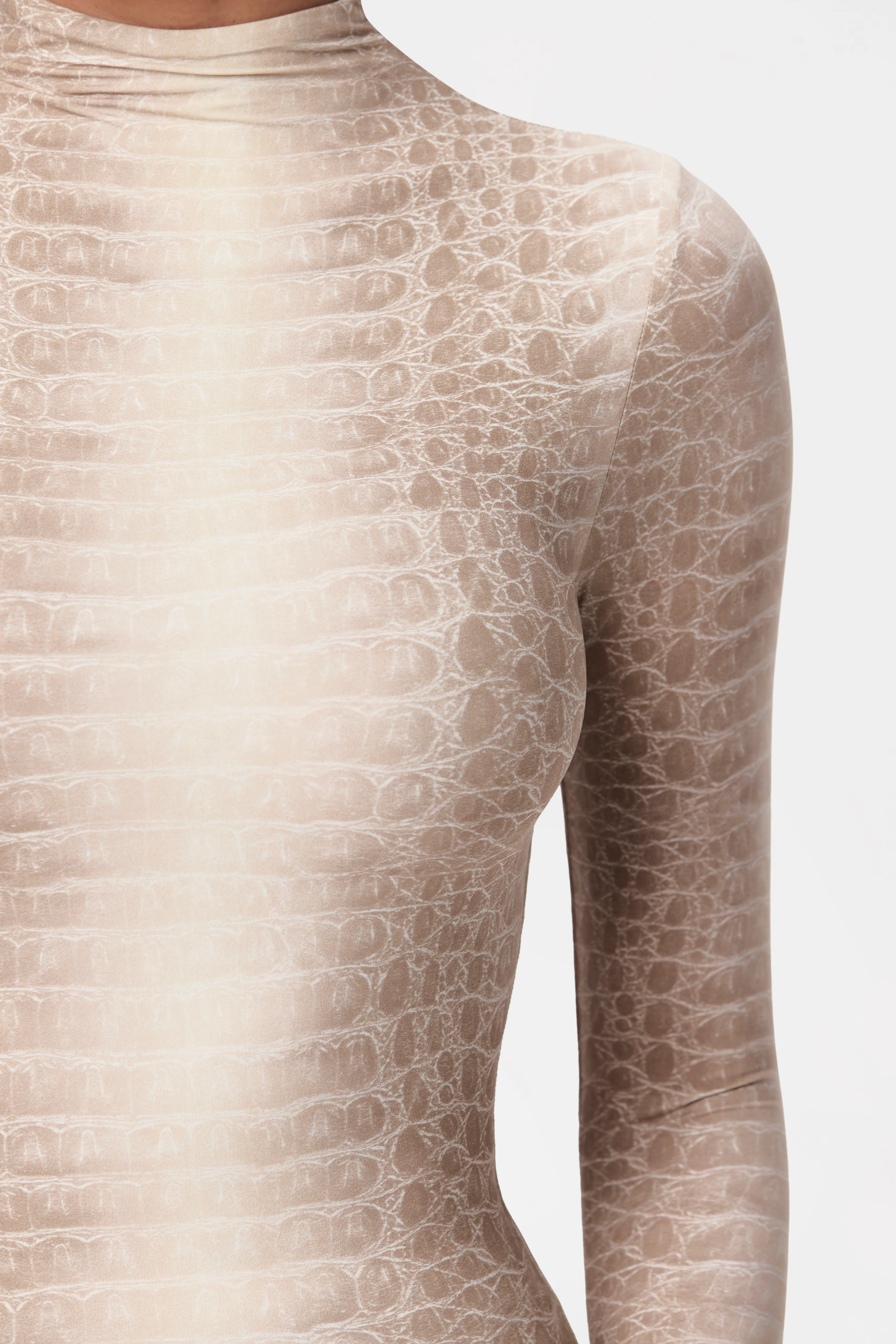 Naked Print Bodysuit - Image 43