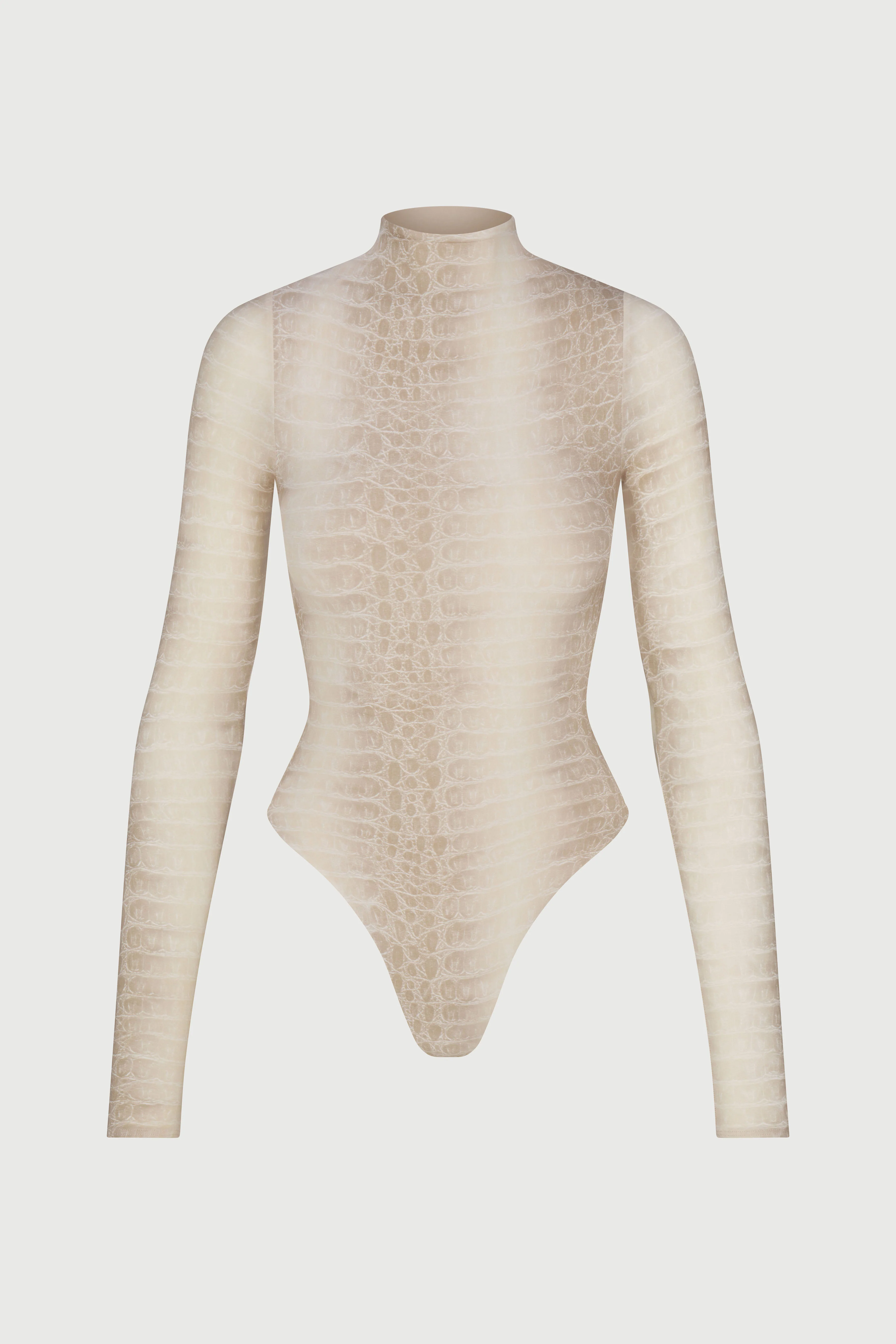 Naked Print Bodysuit - Image 44