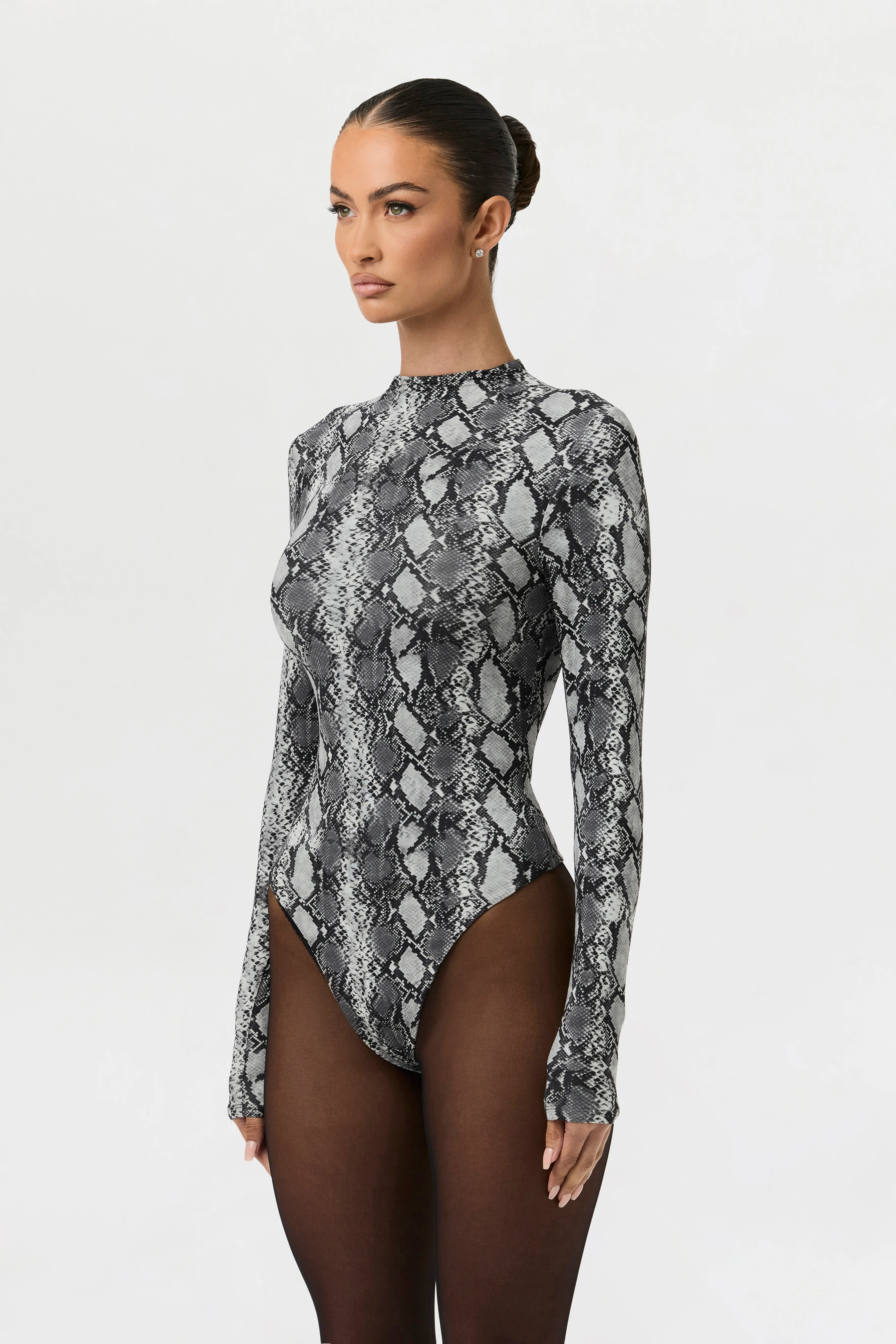 Naked Print Bodysuit - Image 6