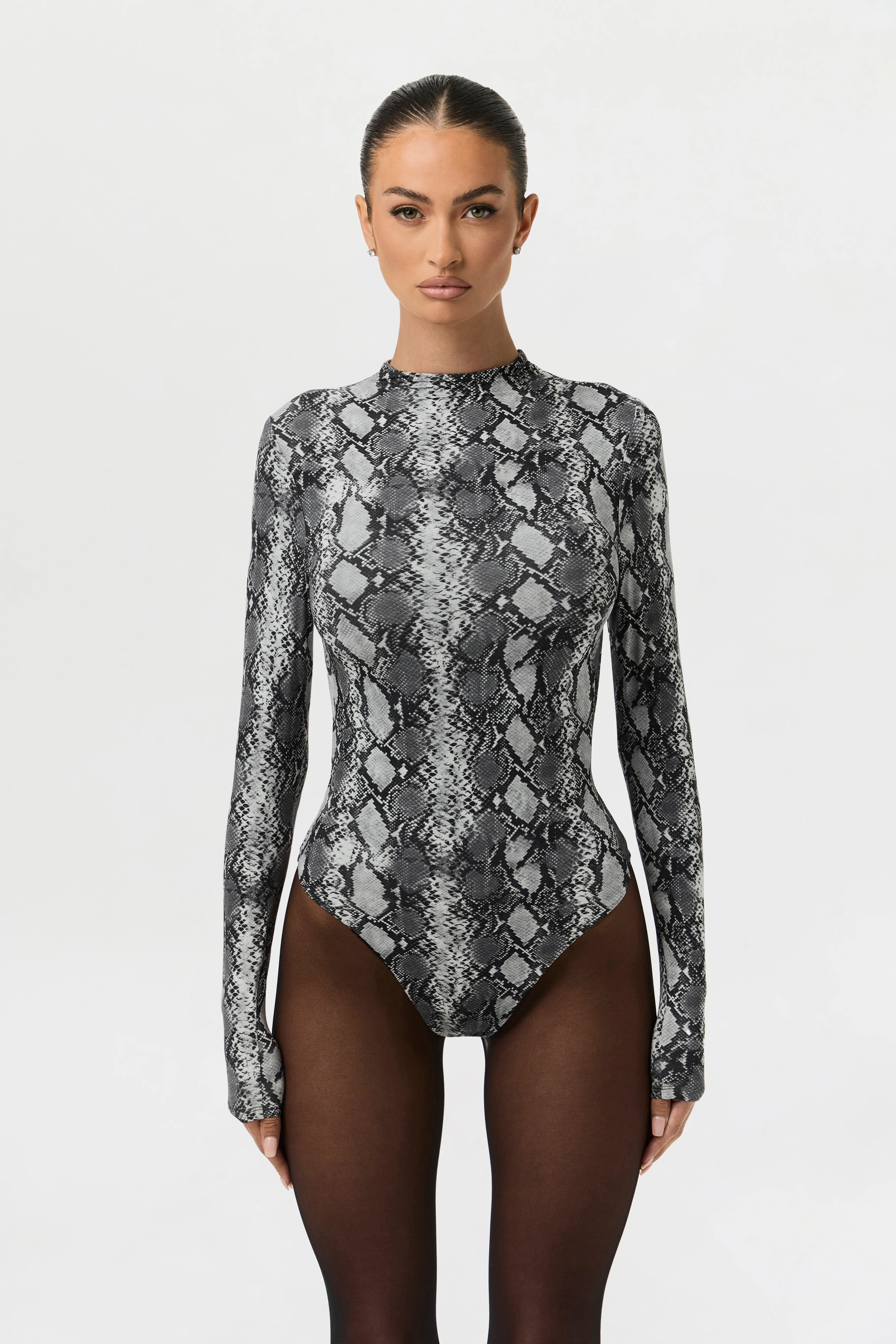 Naked Print Bodysuit - Image 8